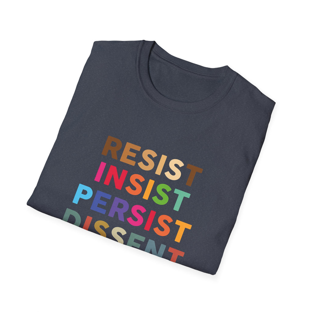 Unisex Softstyle T-Shirt - Anti Trump Resist Rights Activists, Political Tee, Protest Shirt, Activist Apparel, Liberal Tshirt, Social