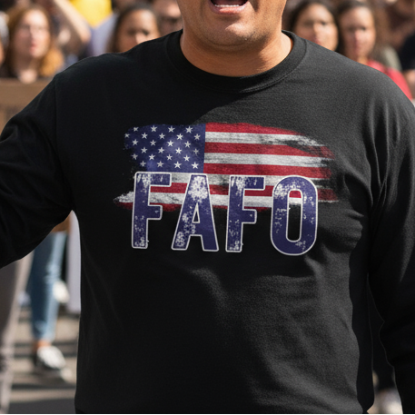 Political Activist Long Sleeve Tee - Anti Trump, Rights Activists, Save Democracy - Protest Shirt, Liberal Tee, Political Statement Top,