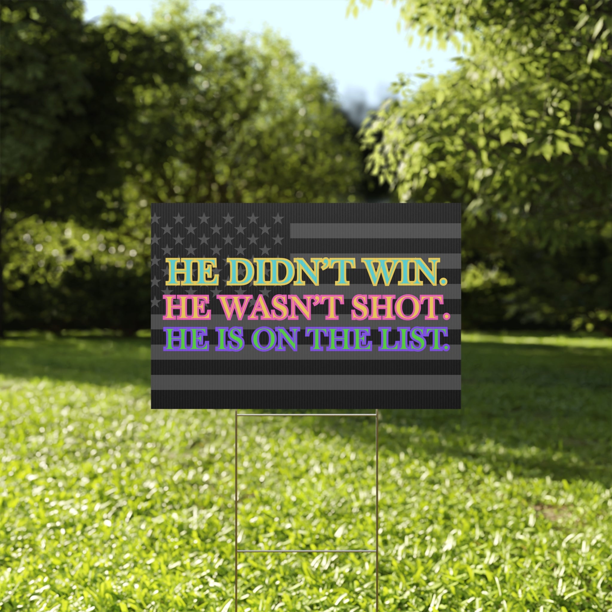 Political Rights Activists Plastic Yard Sign, Anti Trump, Equality No Kings, Resist, Protest Sign, Social Justice Yard Decor, Activist Gift,