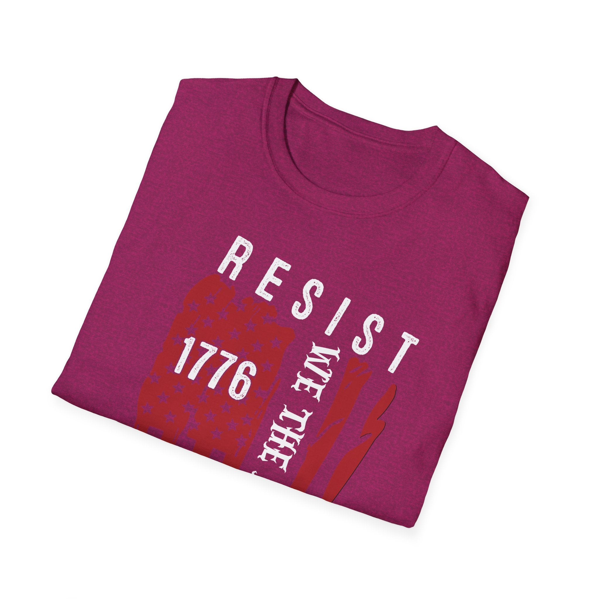Anti Trump Protest Unisex Softstyle T-Shirt, Rights Activists Tee, Resist Movement Shirt, Political Activism Clothing, Social Justice