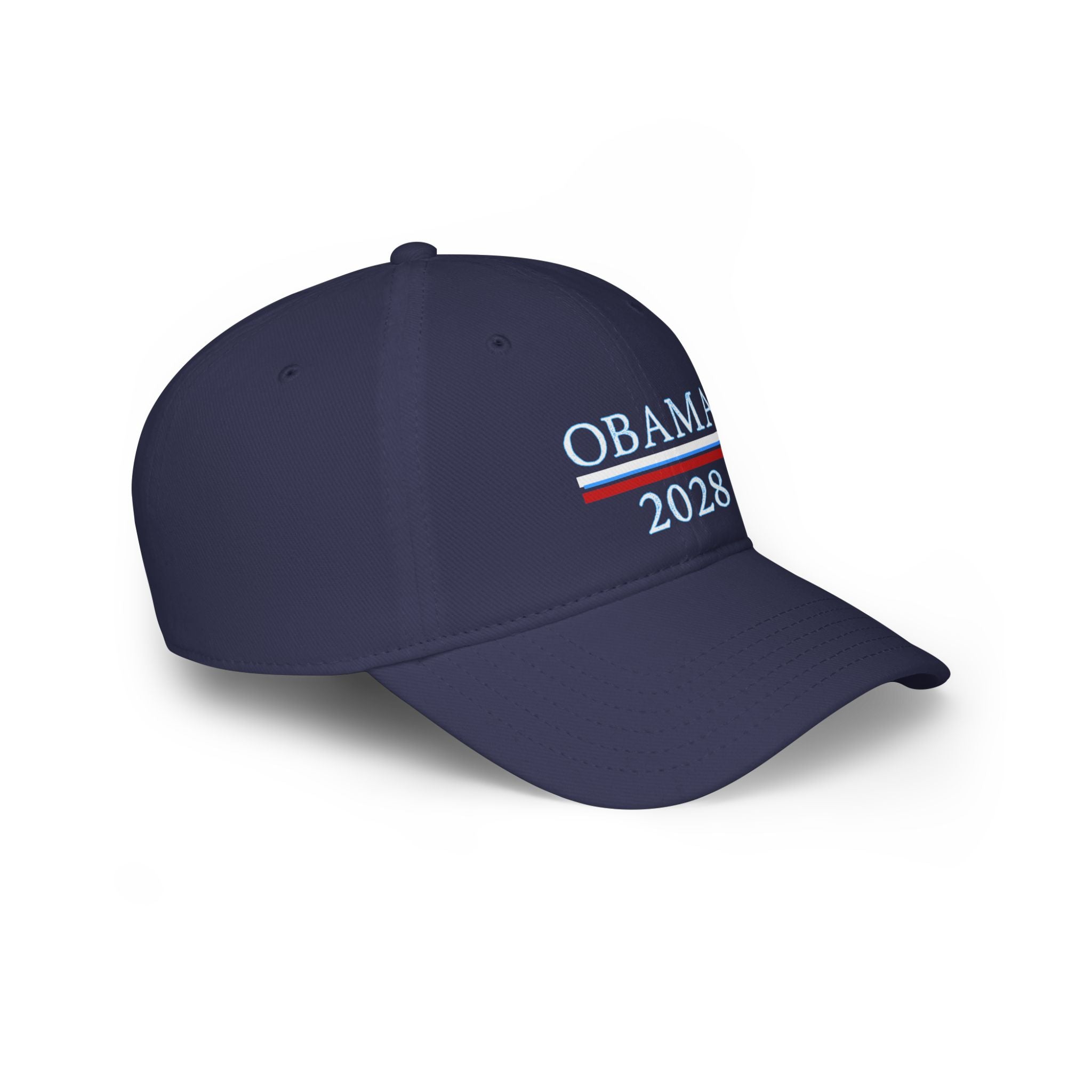 Embroidered Low Profile Baseball Cap, Obama for President 2028, Political Rights Activists Hat, Activism Cap, Election Campaign Headwear