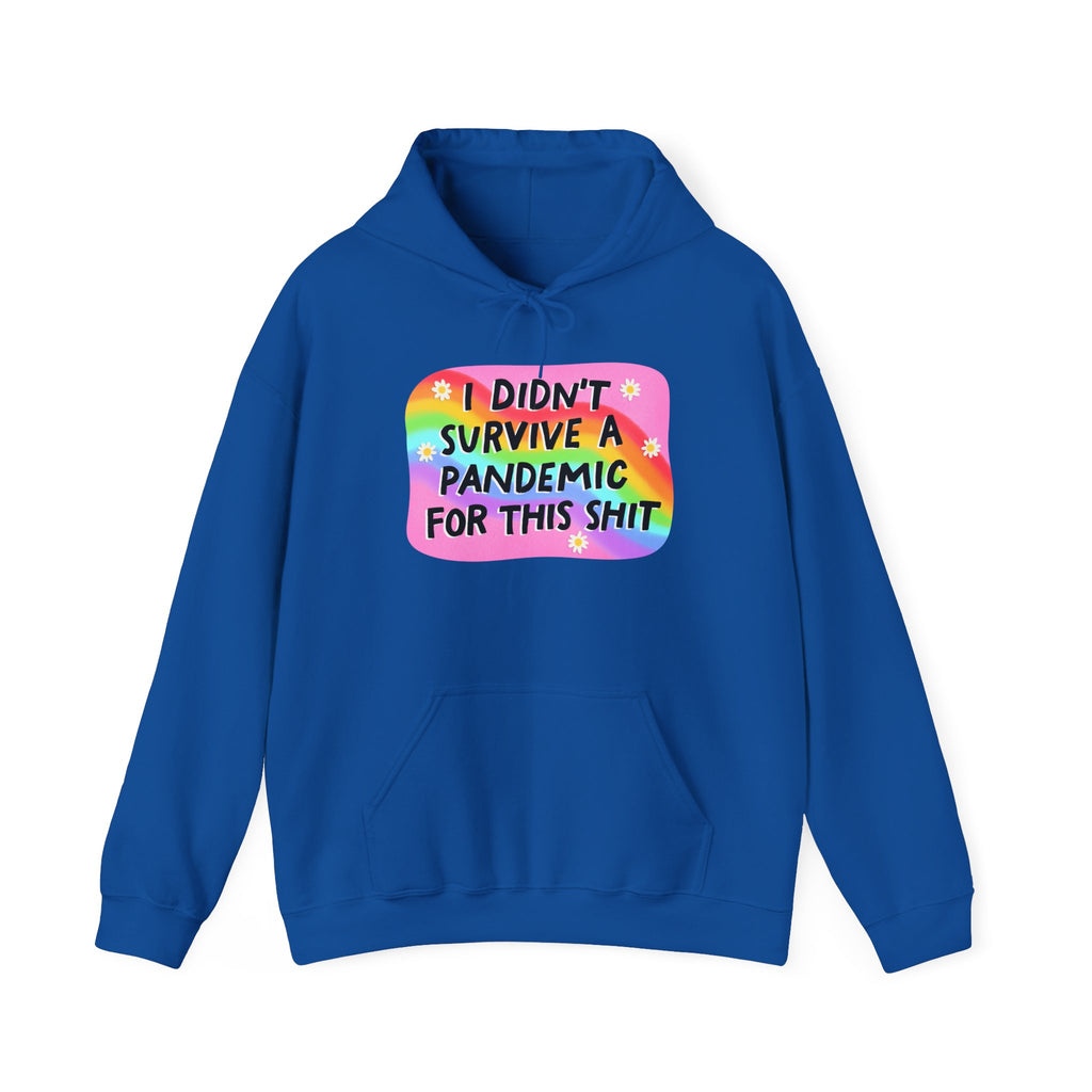 Hoodie - Political Humor Rainbow Design Anti Trump Dictator