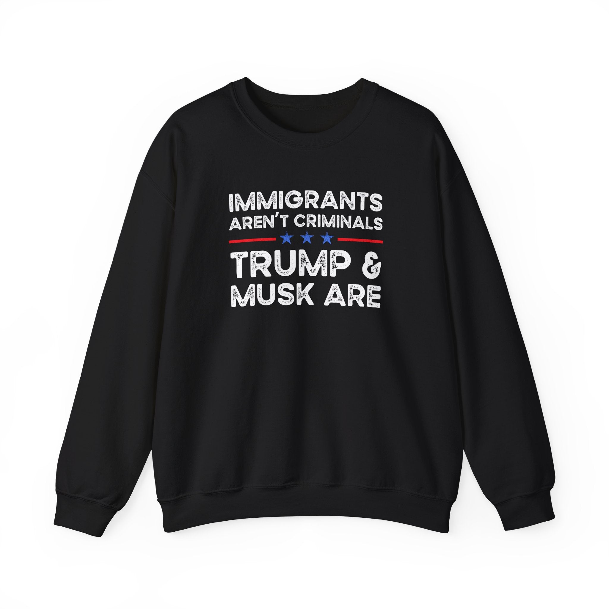 Political Rights Activist Crewneck — Anti‑Trump Statement Sweatshirt