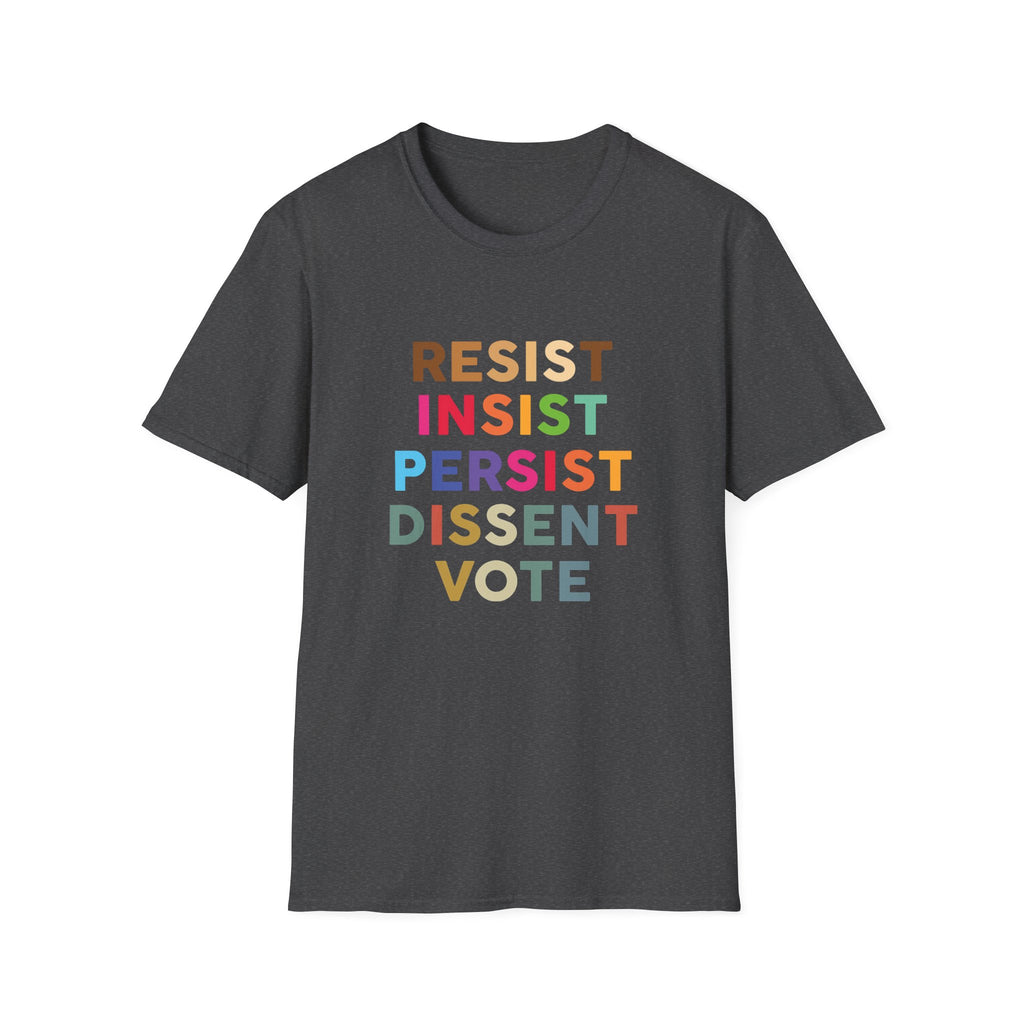 Unisex Softstyle T-Shirt - Anti Trump Resist Rights Activists, Political Tee, Protest Shirt, Activist Apparel, Liberal Tshirt, Social