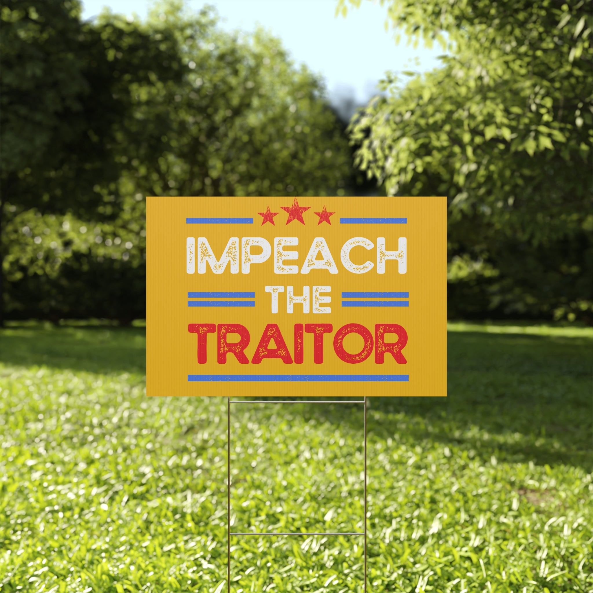 Political Rights Activists Plastic Yard Sign, Anti Trump Protest Sign, Activism Yard Decor, Political Statement Sign, Resistance Yard Sign