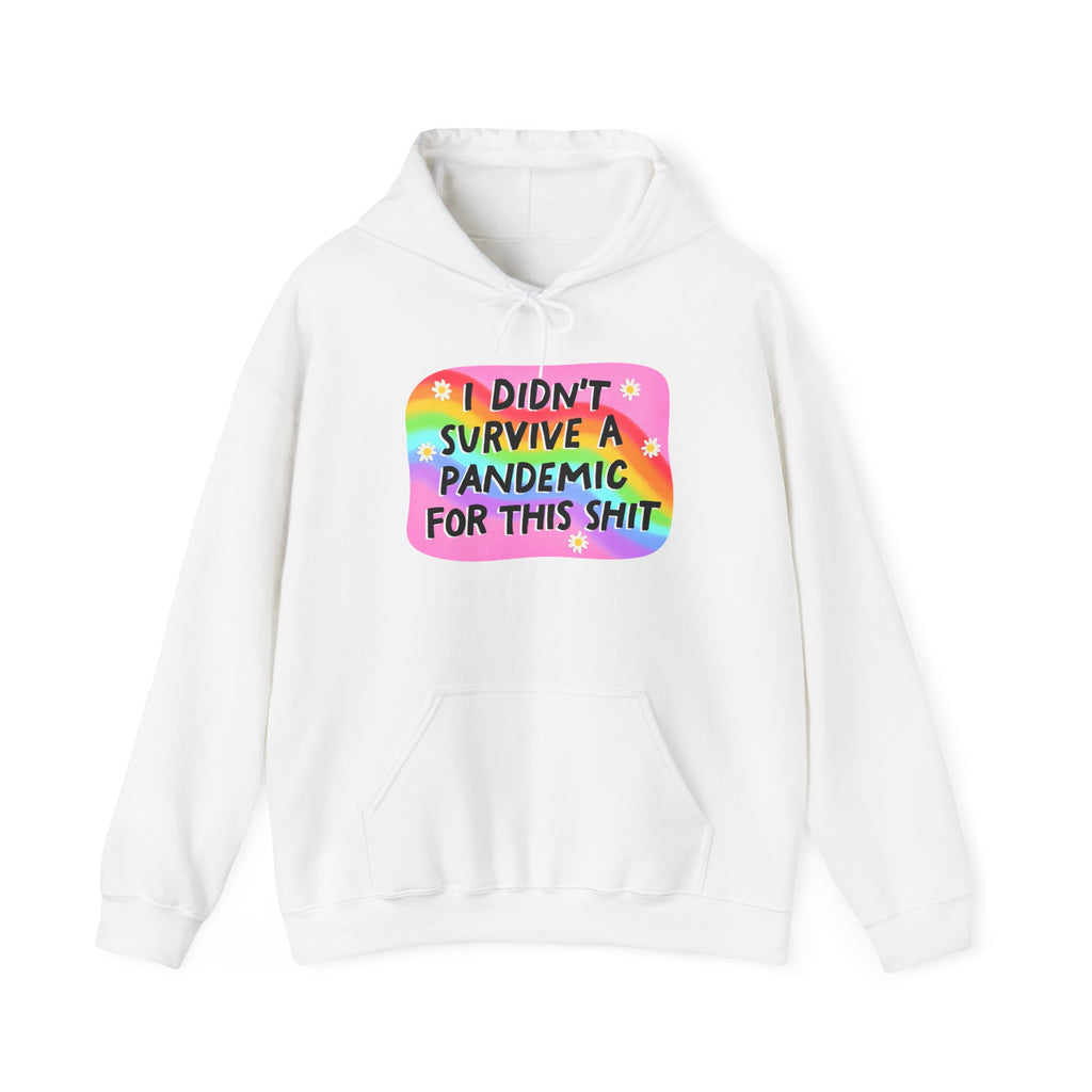Hoodie - Political Humor Rainbow Design Anti Trump Dictator