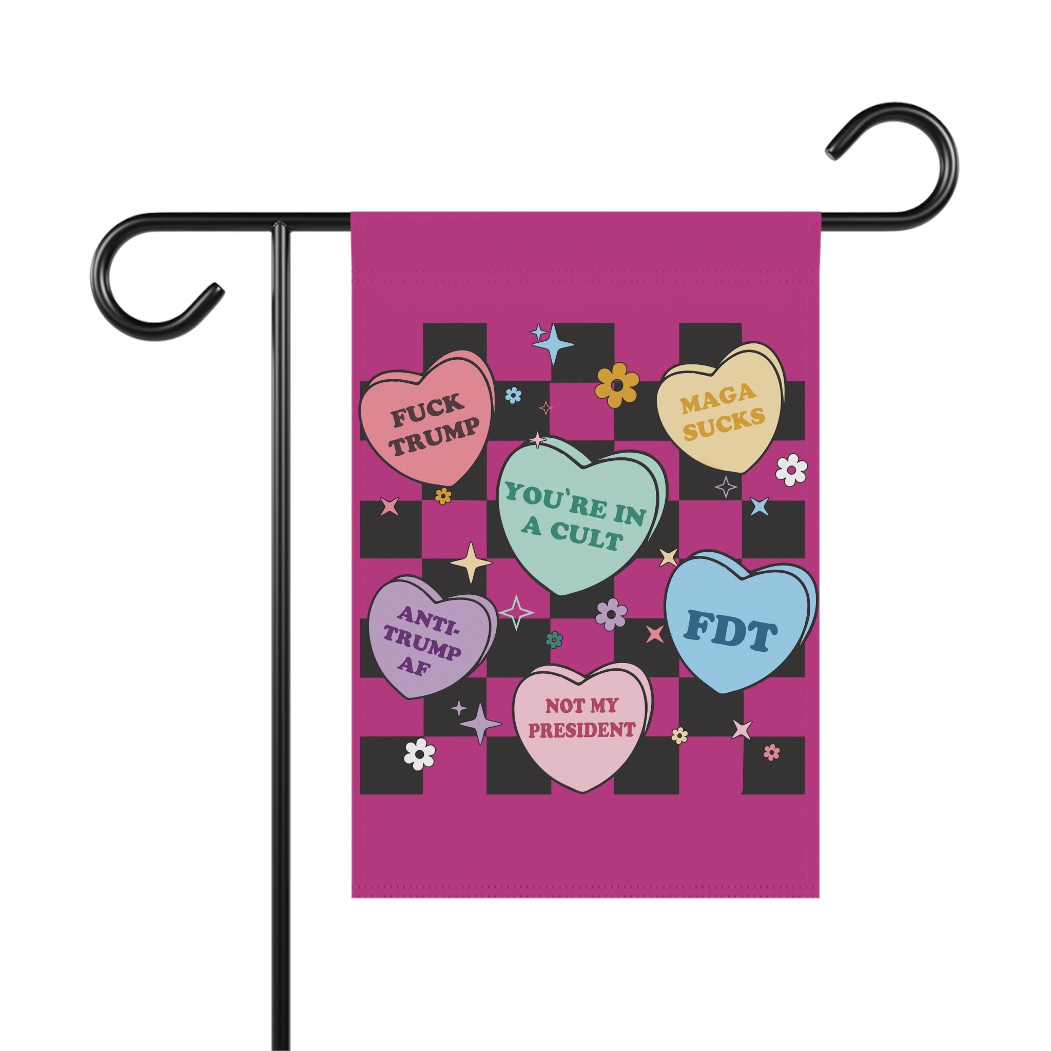 Banner, Anti Trump, Political Rights Activists, Save Democracy, Protest Flag, Activist Home Decor, Resistance Art, Political Statement