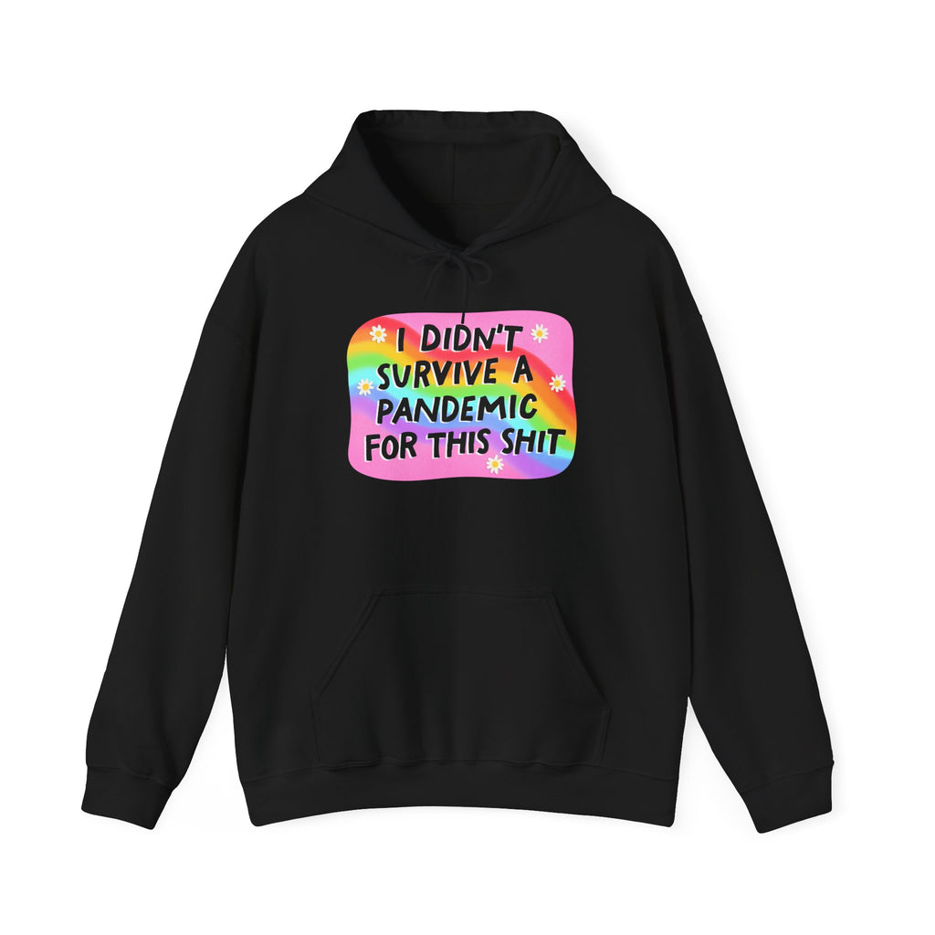Hoodie - Political Humor Rainbow Design Anti Trump Dictator