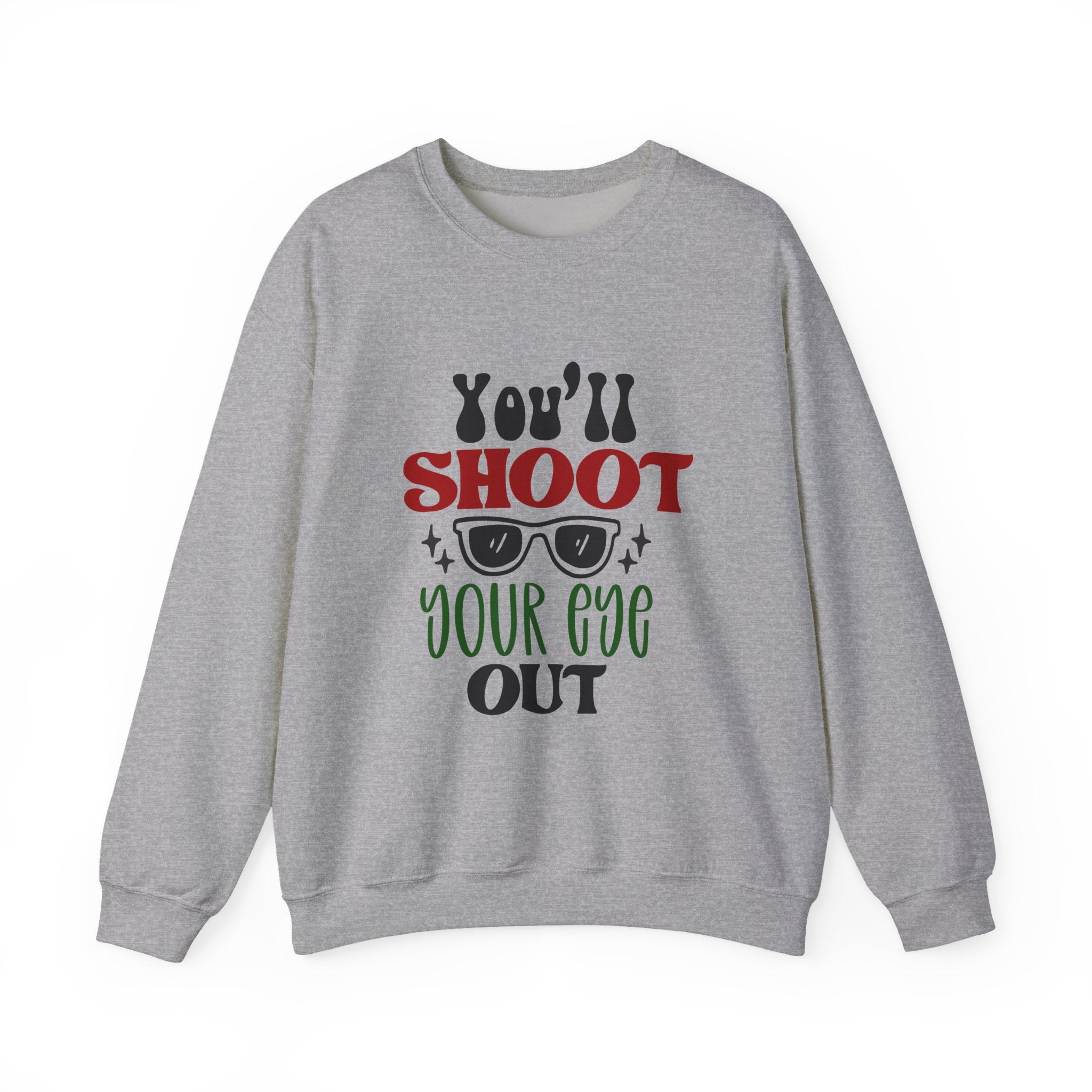 Christmas Vacation Clark Griswold Quotes Crewneck Sweatshirt, Funny Holiday Jumper, Xmas Movie Pullover, Humorous Winter Top, Unisex