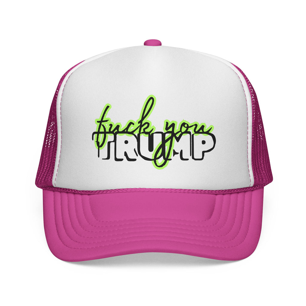 Anti Trump Political Rights Activists Trucker Hat, Anti Trump Hat, Save Democracy, Protester Cap, Resistance Rights Activism Headwear