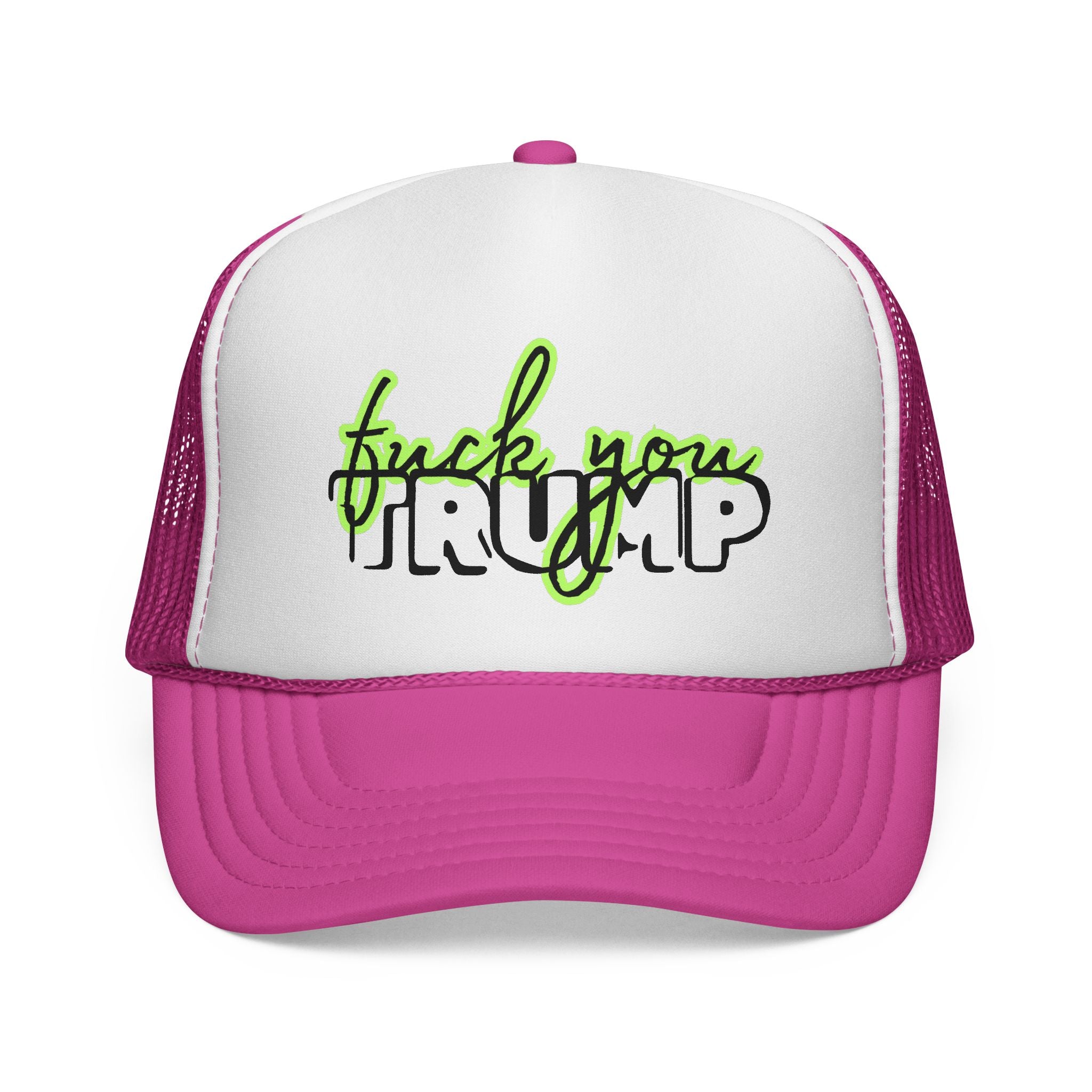 Anti Trump Political Rights Activists Trucker Hat, Anti Trump Hat, Save Democracy, Protester Cap, Resistance Rights Activism Headwear