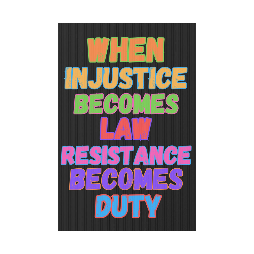 Resistance Yard Sign, Political Activists, Save Democracy, Anti Trump, Protest Poster, Protest Sign, Political Protest, Yard Decor,