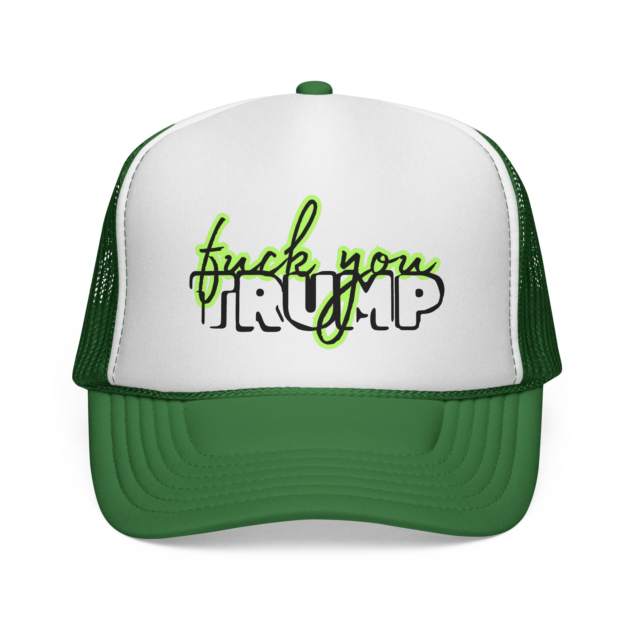 Anti Trump Political Rights Activists Trucker Hat, Anti Trump Hat, Save Democracy, Protester Cap, Resistance Rights Activism Headwear