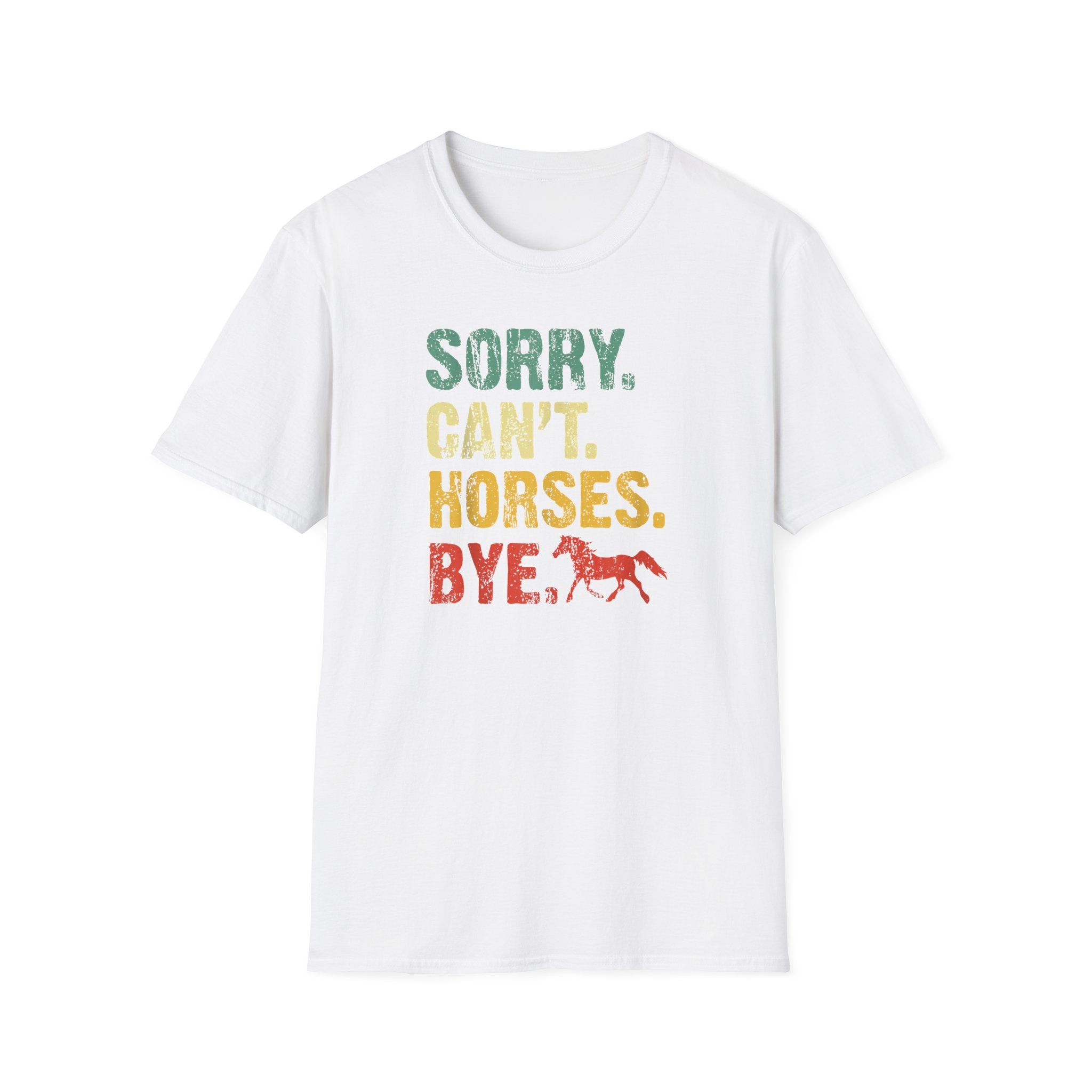 Funny Equestrian Horse Life Retro Vintage Unisex Softstyle T-Shirt, Horse Girl Tee, Equestrian Lover Gift, Animal Lover Shirt, Vintage Horse