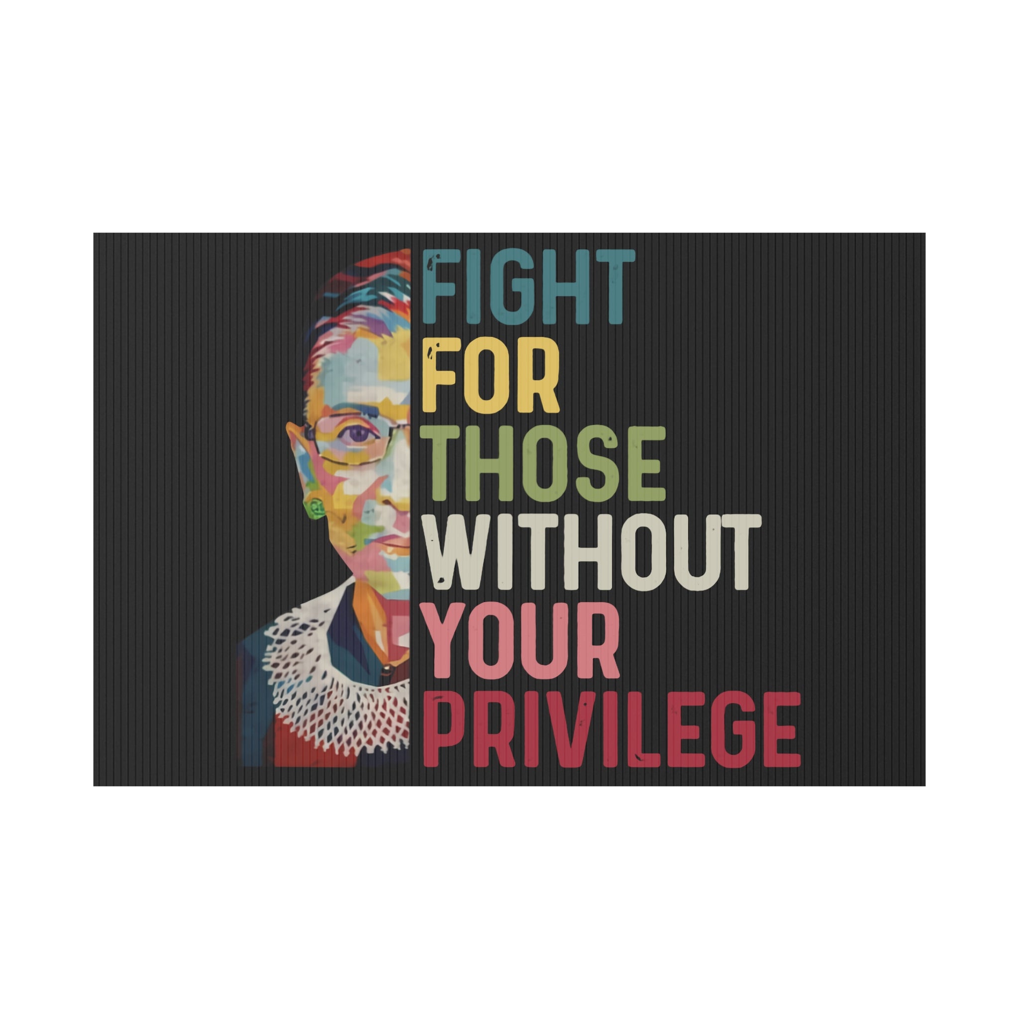 Protest Plastic Yard Sign, Stand Up for Others, Human Rights Activist, Equality Not Division, Protestor Yard Sign, Activist Protest Sign,