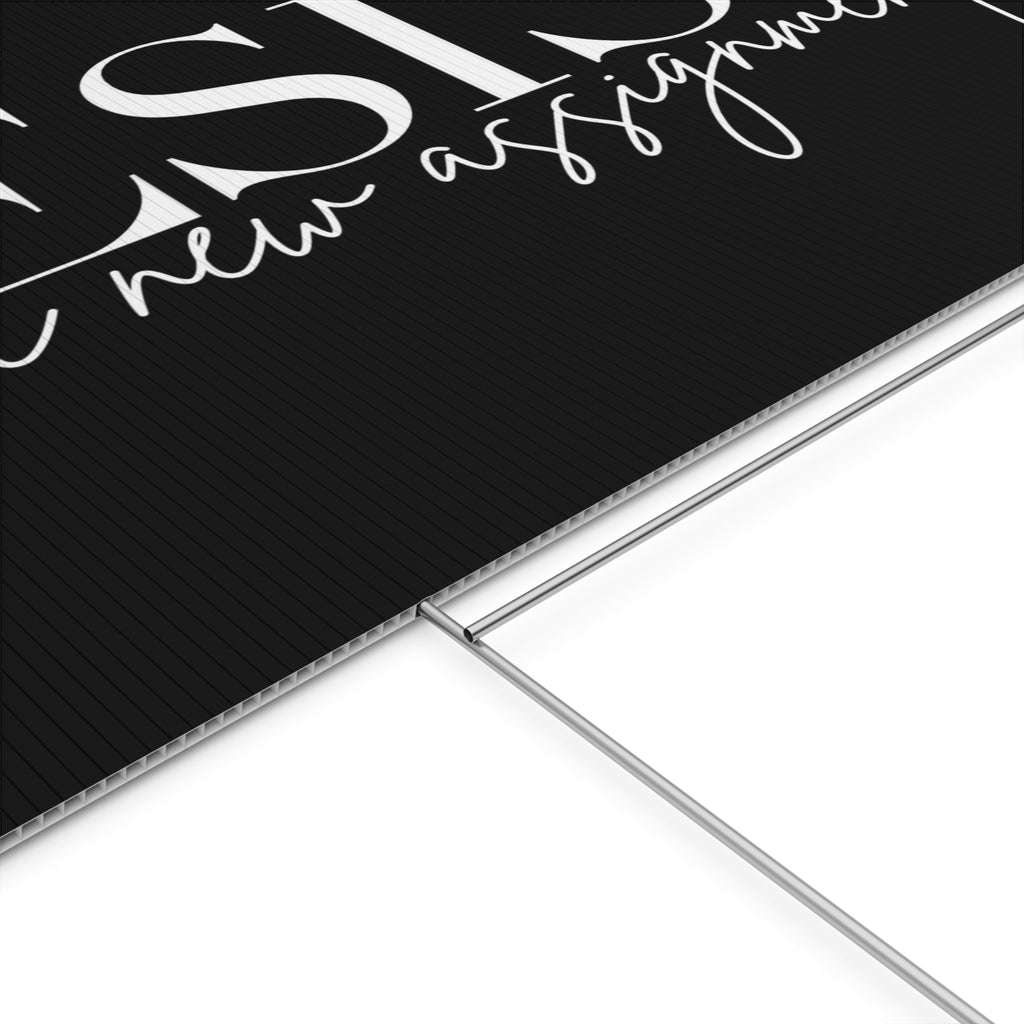 Resistance Plastic Yard Sign, Anti Trump Protest Sign, Human Rights Activists Banner, Political Activism Poster, Outdoor Protest Art Decor,