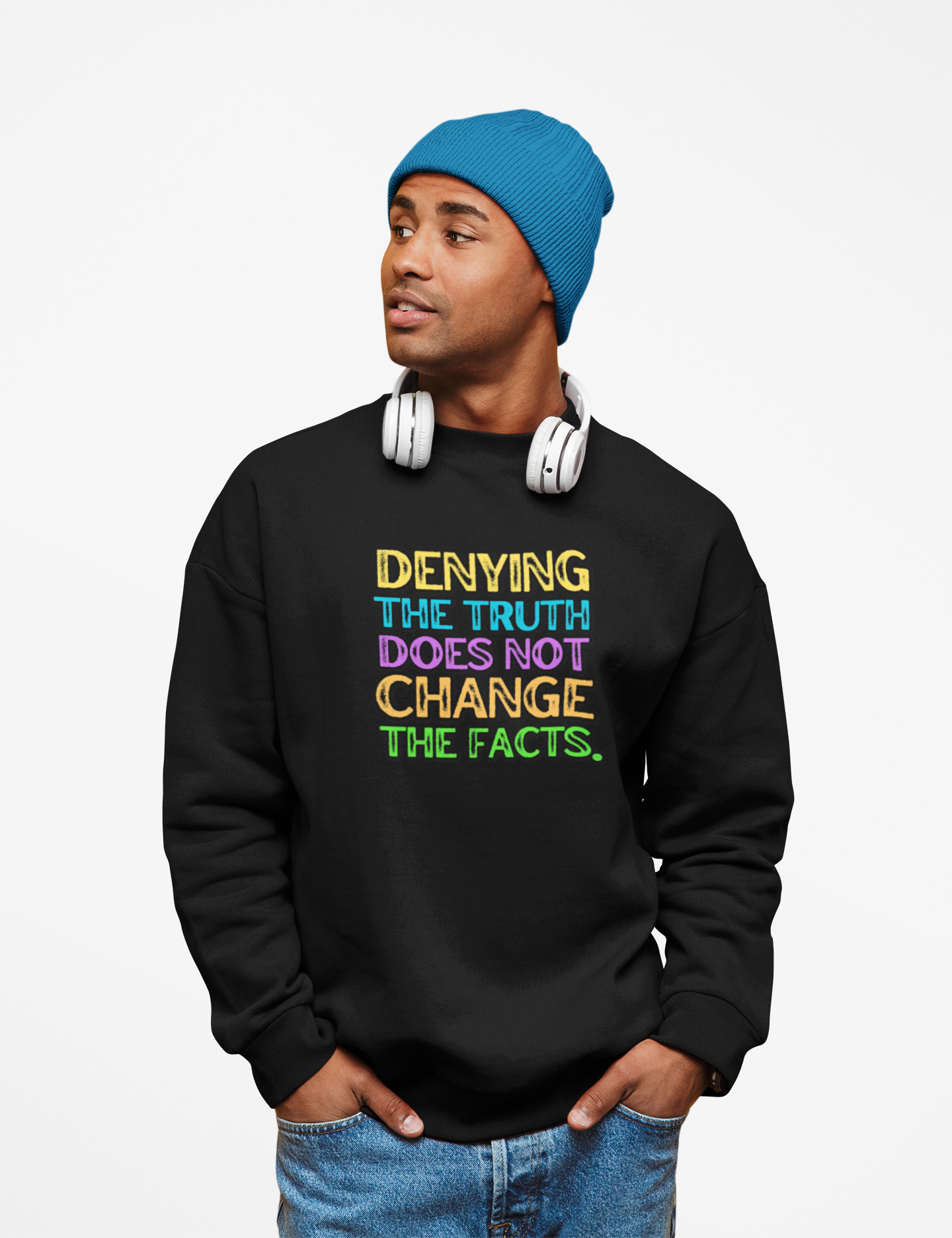 Anti Trump Political Activists Unisex Sweatshirt, Humanity Morals Design, Protester Gift, Activism Clothing, Social Justice Apparel