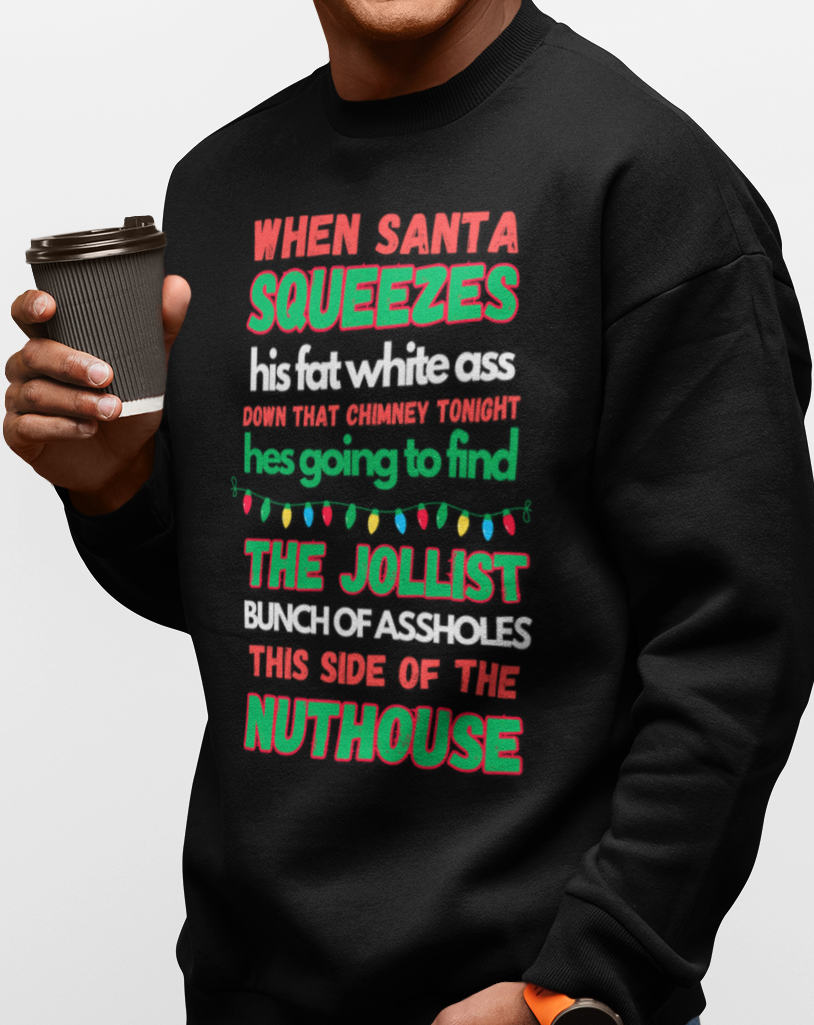Christmas Vacation Sweatshirt, Funny Clark Griswold Quotes, Holiday Movie Gift, Unisex Sweater Jumper, Xmas Present, Winter Apparel