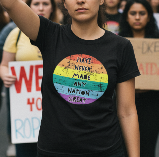 Anti Trump Resist Save Democracy Rights Activists Unisex Softstyle T-Shirt, Protest Tee, Political Activism Shirt, Social Justice Top,