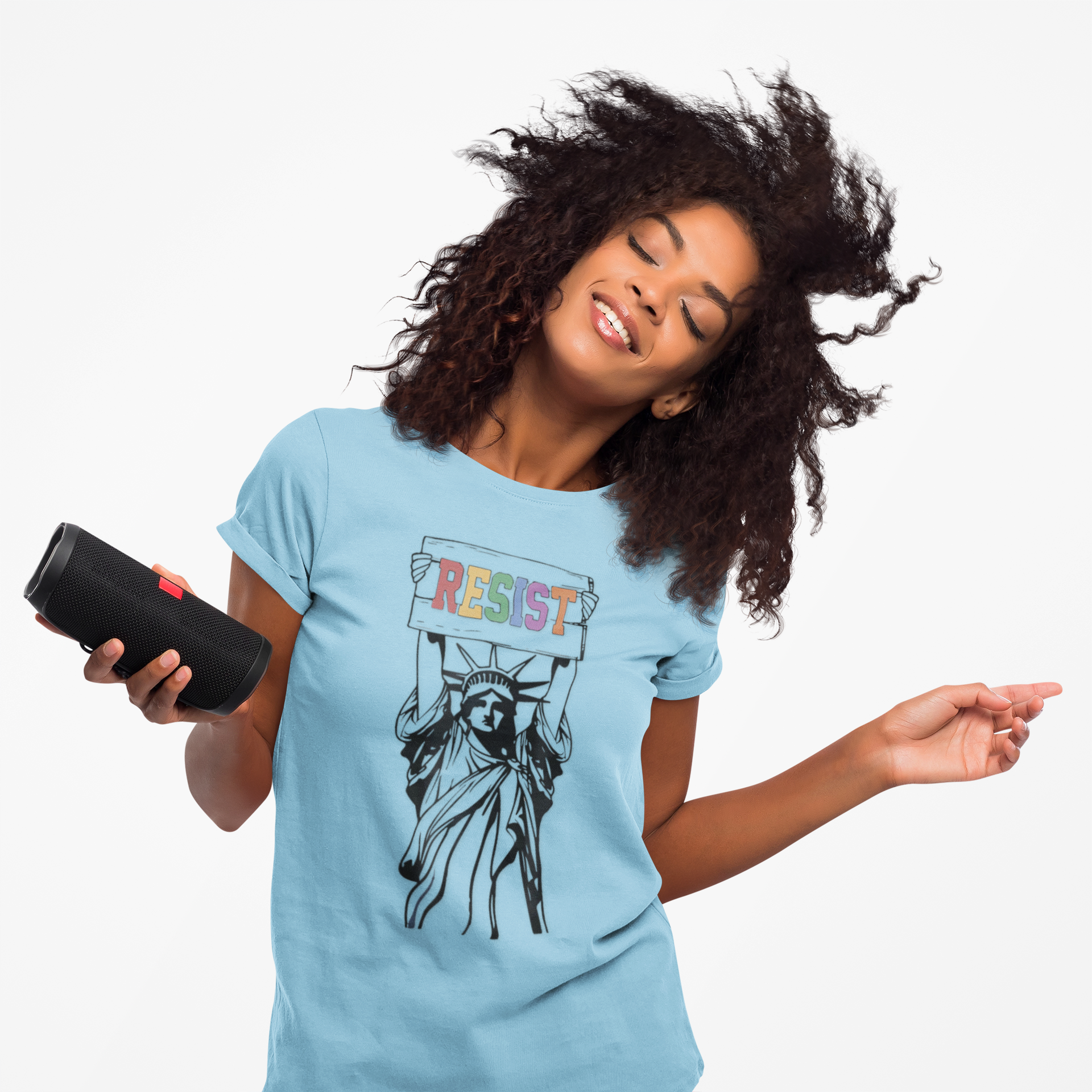 Political Activists T-Shirt, Resist Anti Trump Tee, Protest Movement Clothing, Unisex Activism Apparel, Resistance Gift Liberal Democrat FDT Shirt