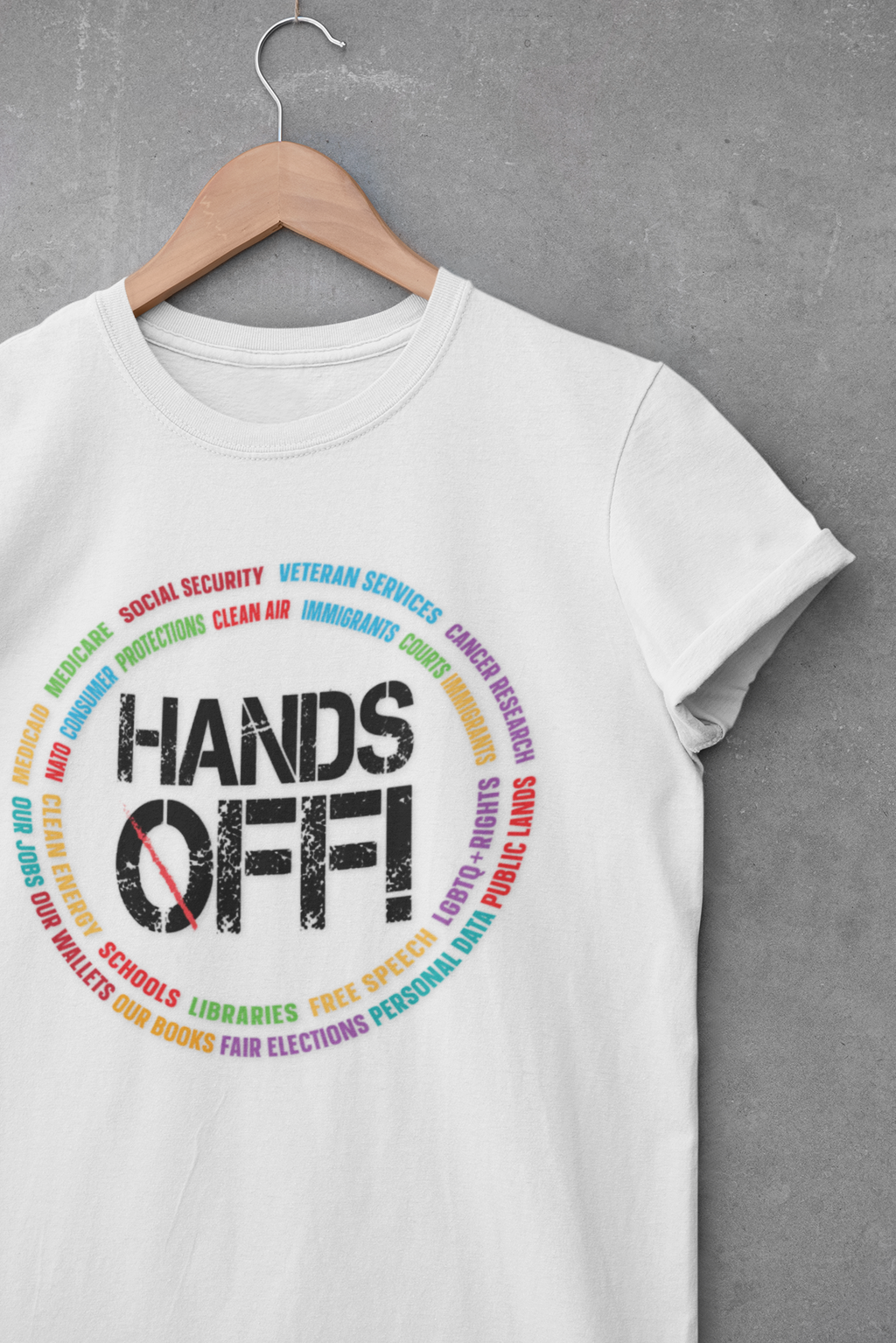 Anti Trump Resist Unisex Softstyle T-Shirt, Political Rights Activists Protest Tee, Activism Apparel Protest Shirt Save Democracy