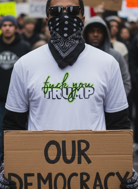 Anti Trump Activist T-Shirt, Treason Rights Protest Tee, Political Statement Clothing, Unisex Protest Shirt, Resist Trump Apparel