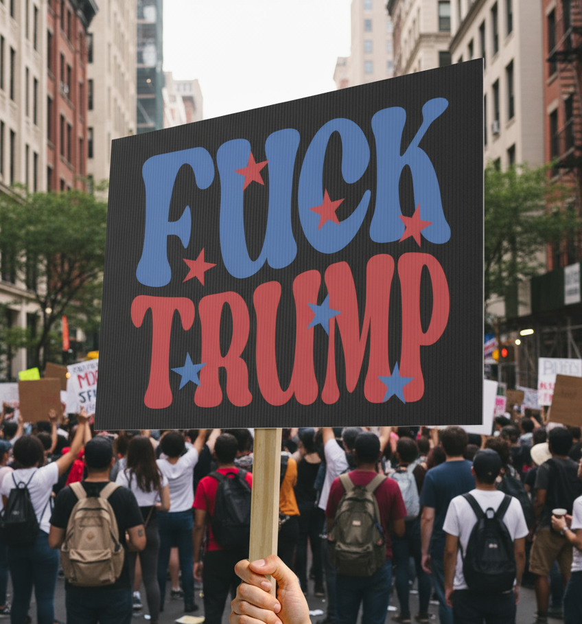 Protest Sign, Anti Trump Human Rights Political Activists Activism, Protest Banner, Resistance Poster, Social Justice Art Decoration,