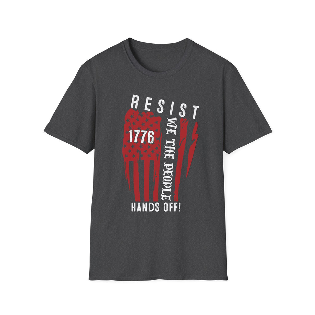 Anti Trump Protest Unisex Softstyle T-Shirt, Rights Activists Tee, Resist Movement Shirt, Political Activism Clothing, Social Justice