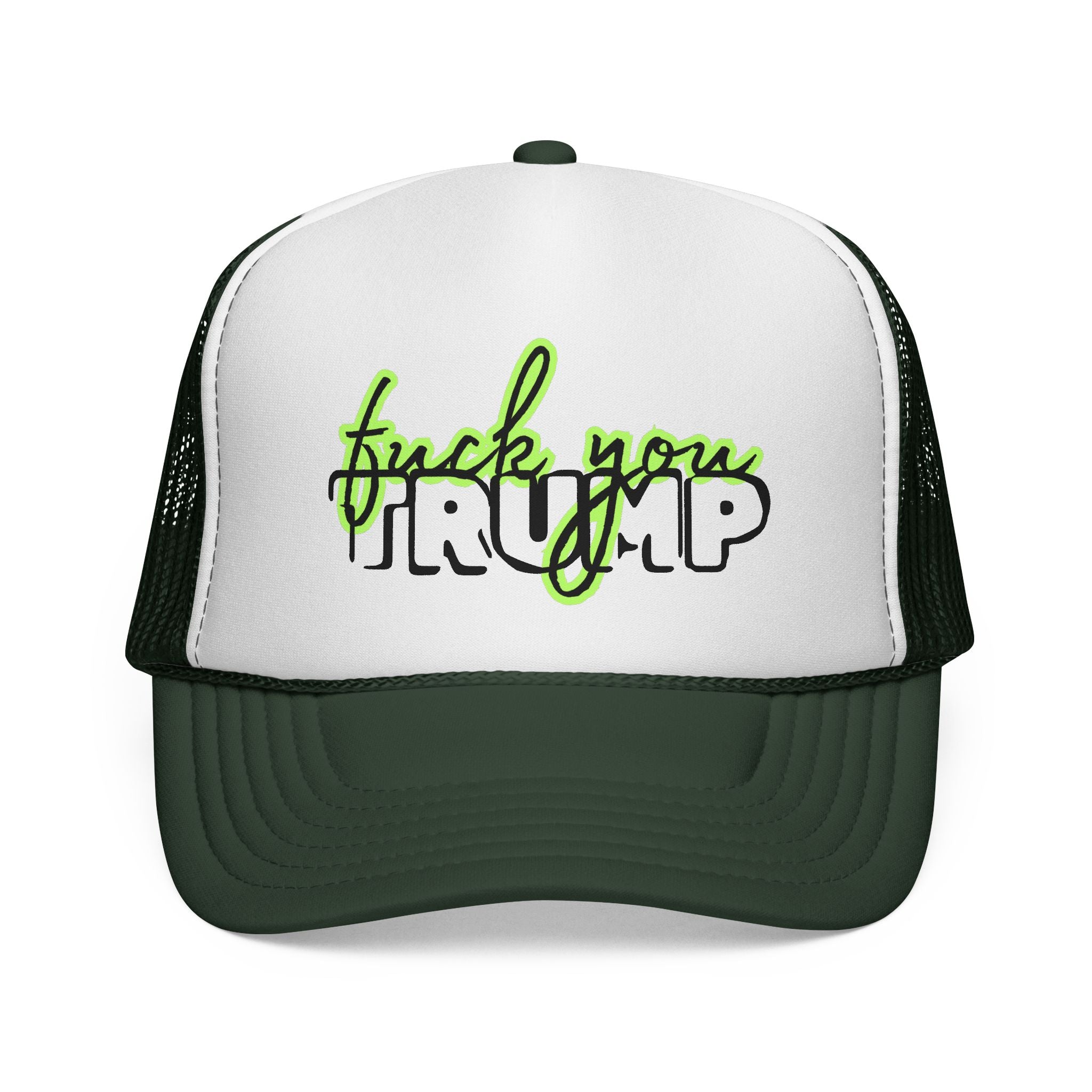 Anti Trump Political Rights Activists Trucker Hat, Anti Trump Hat, Save Democracy, Protester Cap, Resistance Rights Activism Headwear