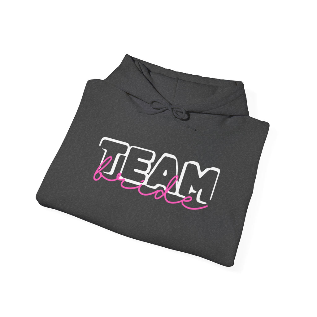 Team Bride Hoodie, Bachelorette Party Gift, Wedding Bridal Party Sweatshirt, Bride Tribe Pullover, Bridal Shower Hoodie, Bridal Party Matching Gifts