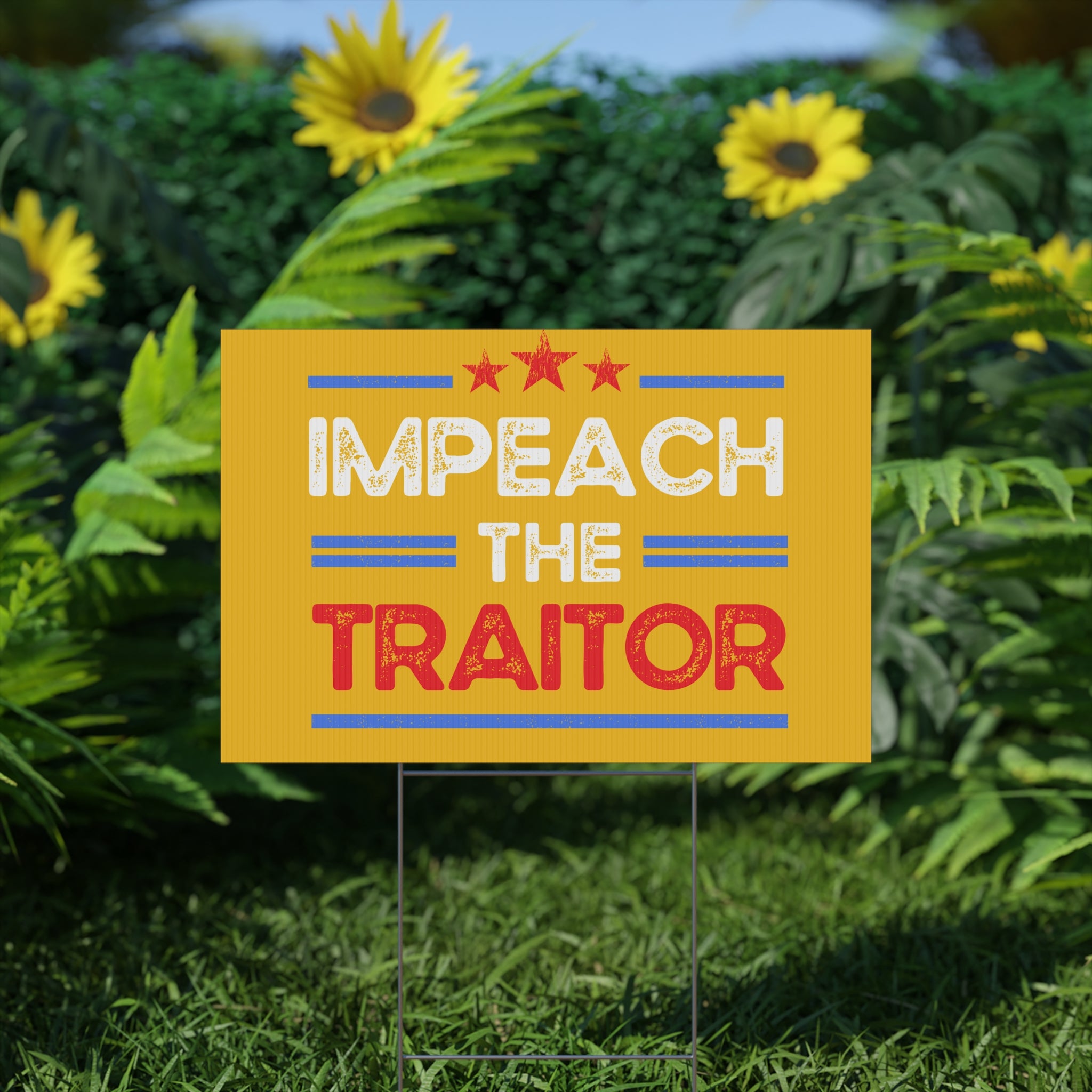 Political Rights Activists Plastic Yard Sign, Anti Trump Protest Sign, Activism Yard Decor, Political Statement Sign, Resistance Yard Sign