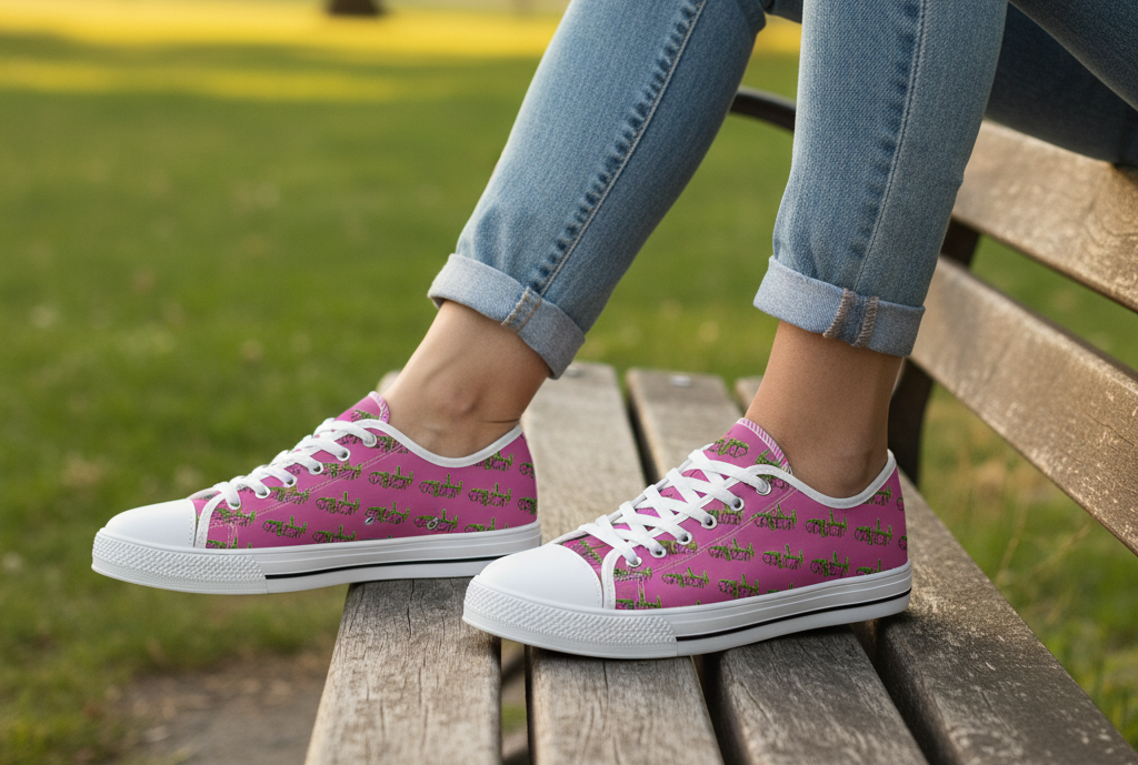 FDT Sneakers, Resist Trump Shoes, Anti Trump Protest Low Top Kicks