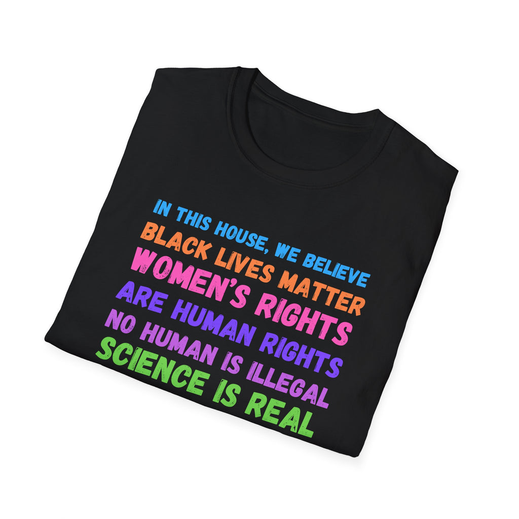 Anti Trump Equality Unity T-Shirt, Human Rights Tee, Unisex Kindness Matters Top, Women's Rights Shirt Softstyle Tee, Protest Powerful Message Activists