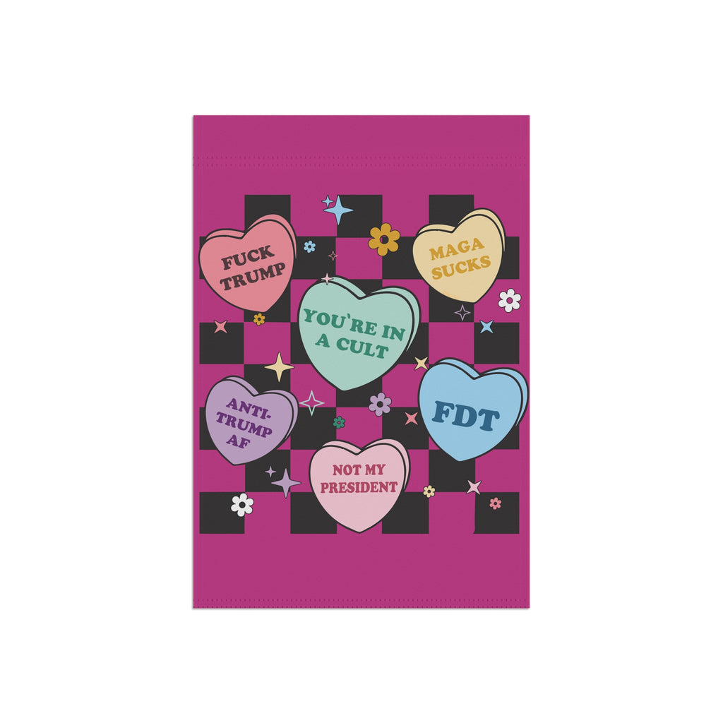 Banner, Anti Trump, Political Rights Activists, Save Democracy, Protest Flag, Activist Home Decor, Resistance Art, Political Statement