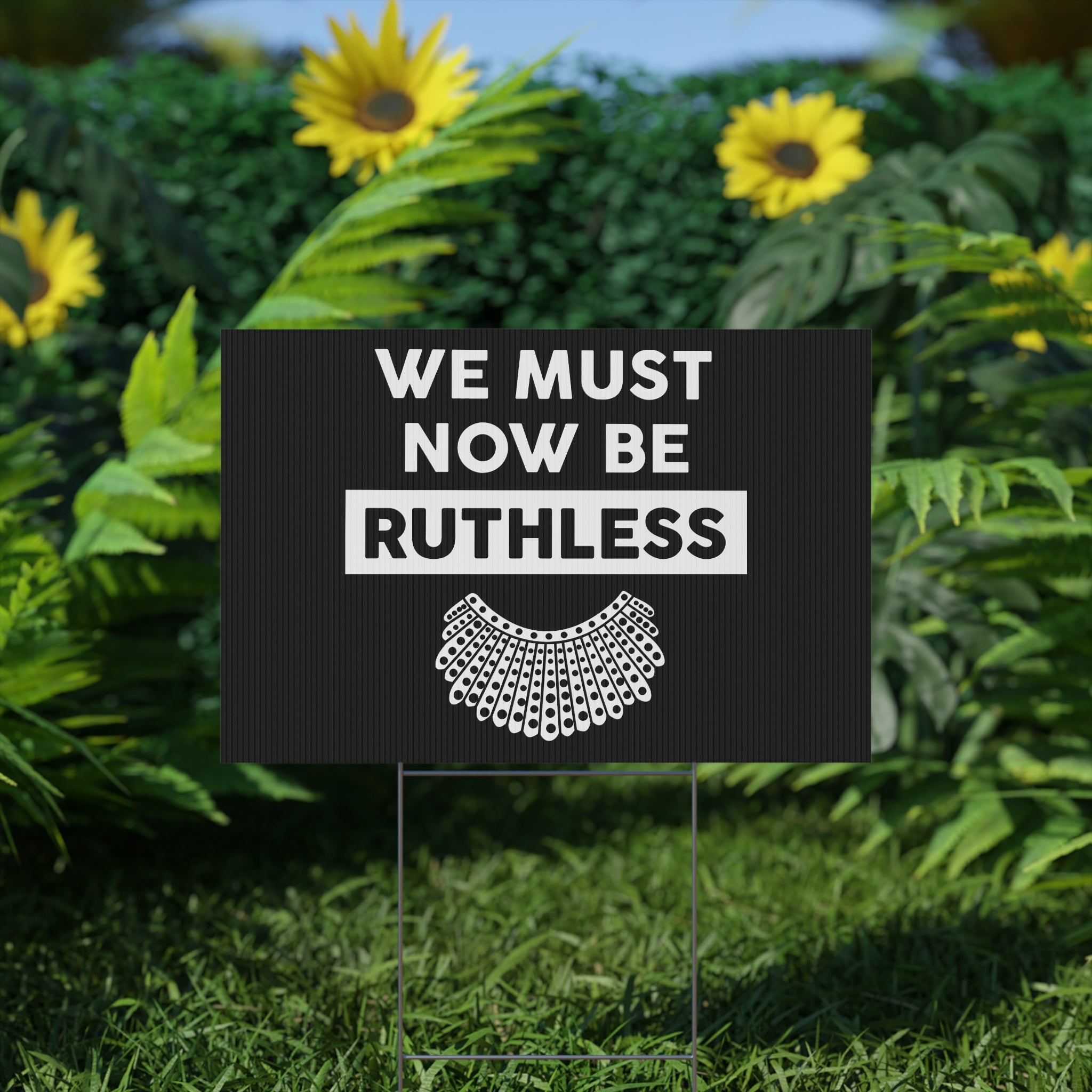 Political Yard Sign, Resistance Equality Anti Trump, Protest Lawn Decoration, Activist Outdoor Poster, Social Justice Garden Placard,