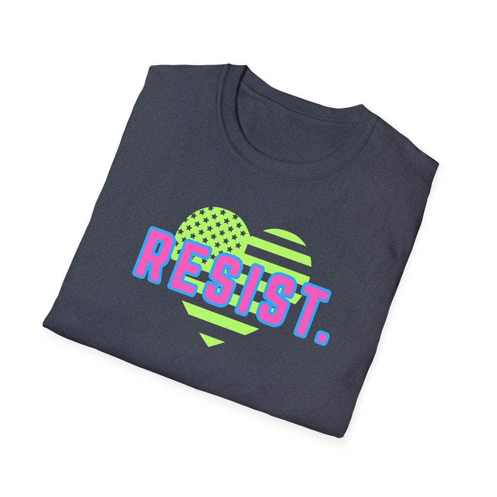 Activist Anti Trump Resist Protest Unisex Softstyle T-Shirt, Activist Tee, Human Rights Apparel, FDT Political Statement Shirt, Social Justice Clothing