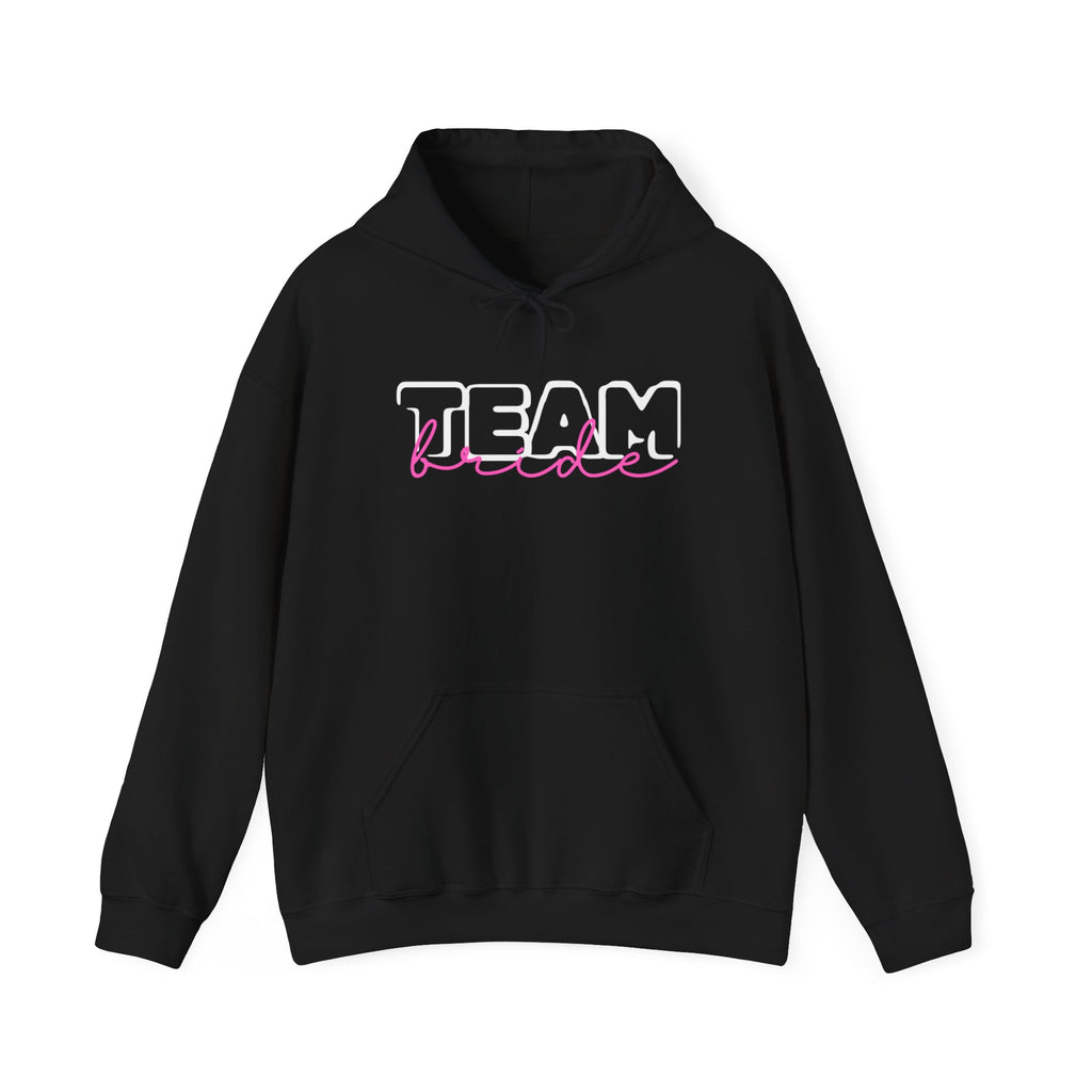 Team Bride Hoodie, Bachelorette Party Gift, Wedding Bridal Party Sweatshirt, Bride Tribe Pullover, Bridal Shower Hoodie, Bridal Party Matching Gifts