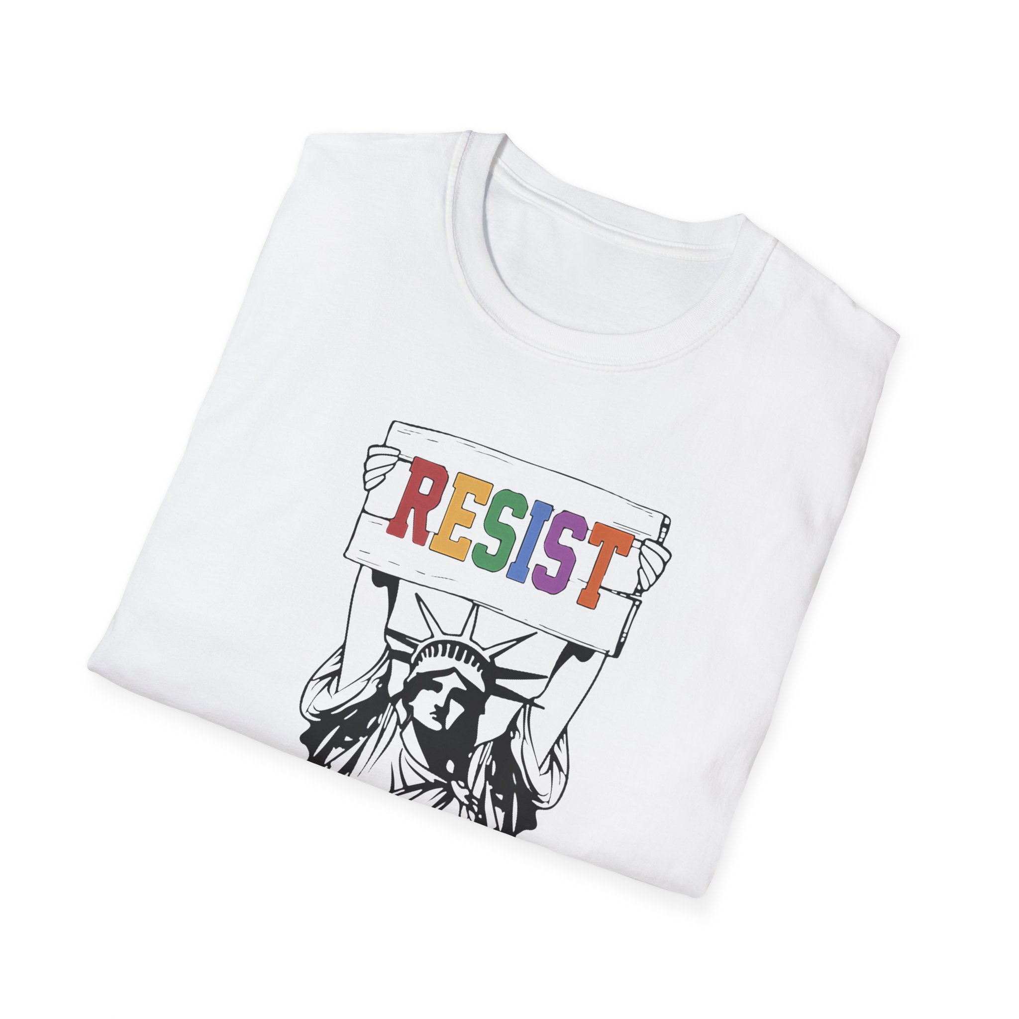 Political Activists T-Shirt, Resist Anti Trump Tee, Protest Movement Clothing, Unisex Activism Apparel, Resistance Gift Liberal Democrat FDT Shirt