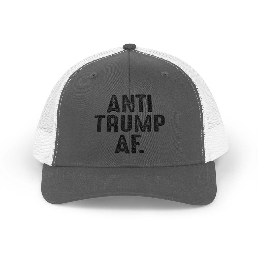 Snapback Trucker Cap, Anti Trump AF, Political Activists, Protest Hat, Activism Gear, Political Statement Cap, Resist Trump Cap
