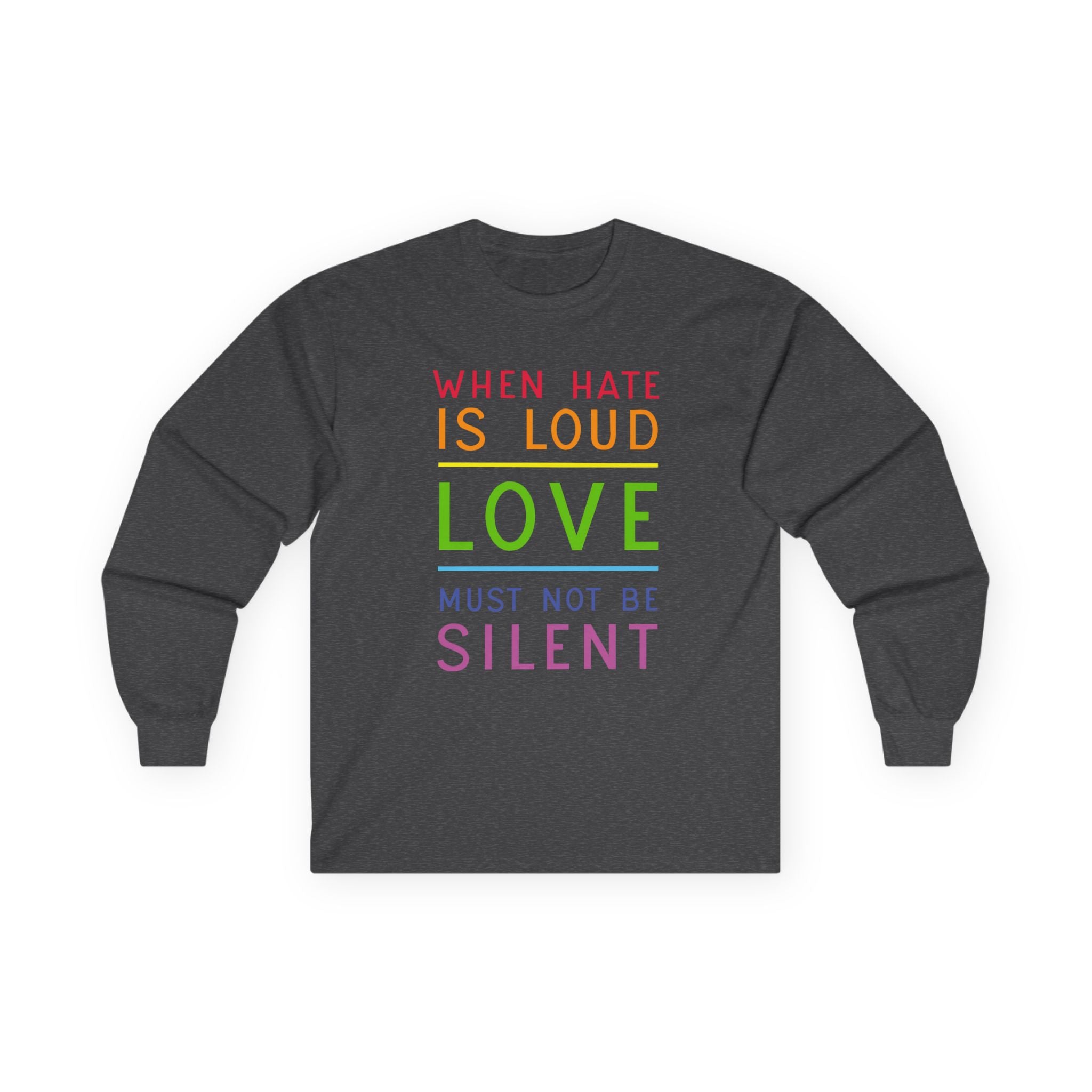 Political Activist Long Sleeve Tee, Protest Resist Shirt, Anti Trump Clothing, Human Rights Activists Apparel, Political Statement Top