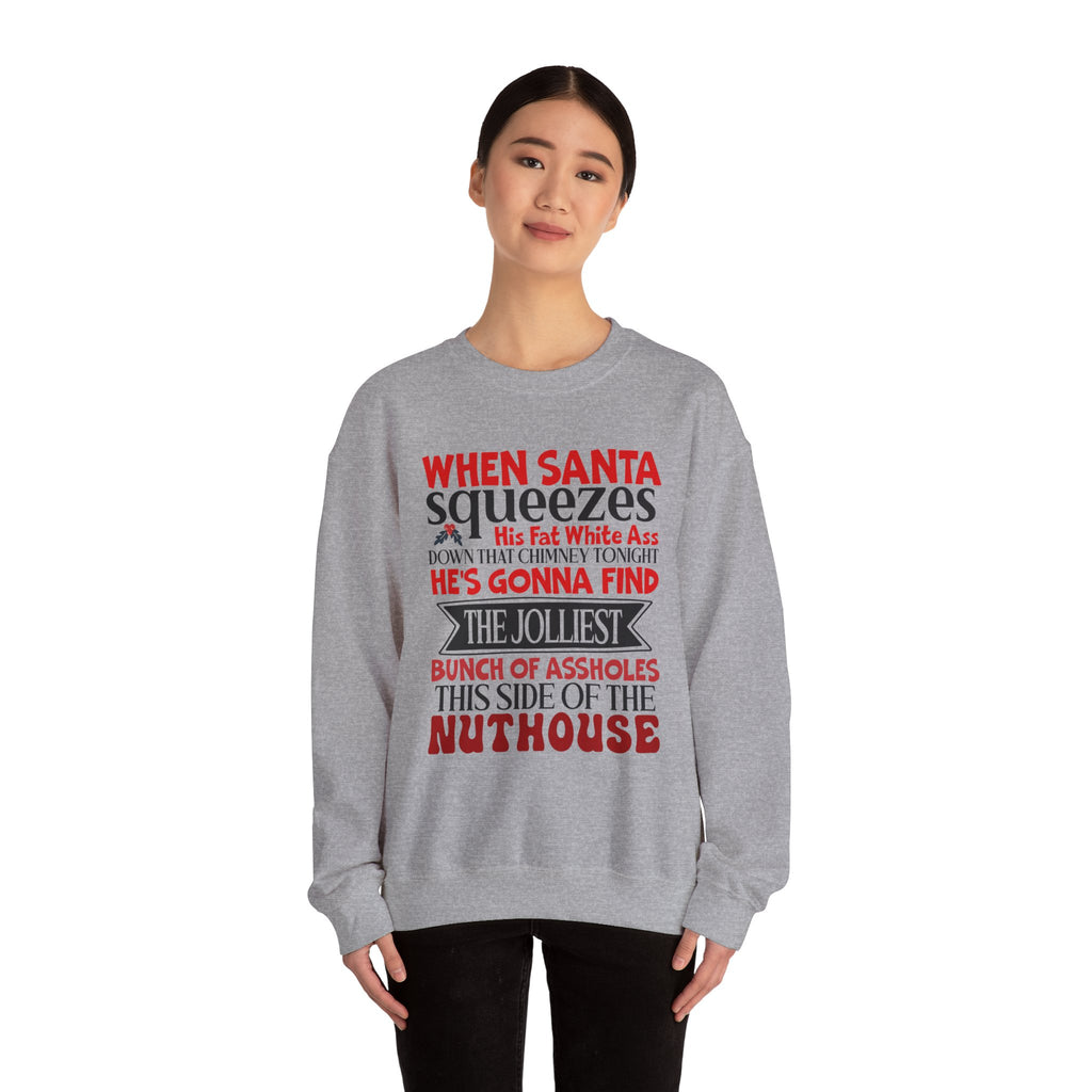 Clark Griswold Christmas Vacation Sweatshirt, Funny Holiday Jumper, Movie Quote Xmas Gift, Festive Unisex Crewneck Pullover, Christmas Movie