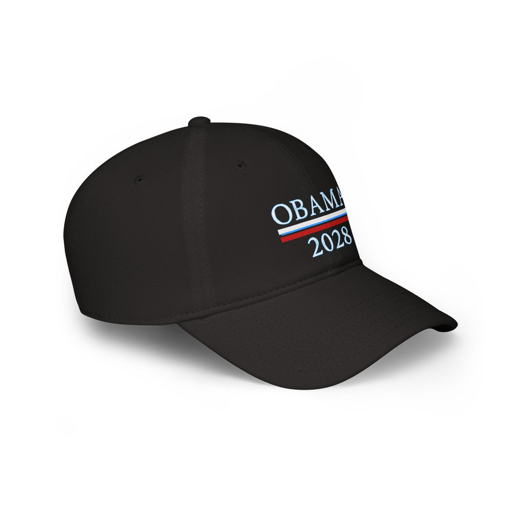 Embroidered Low Profile Baseball Cap, Obama for President 2028, Political Rights Activists Hat, Activism Cap, Election Campaign Headwear