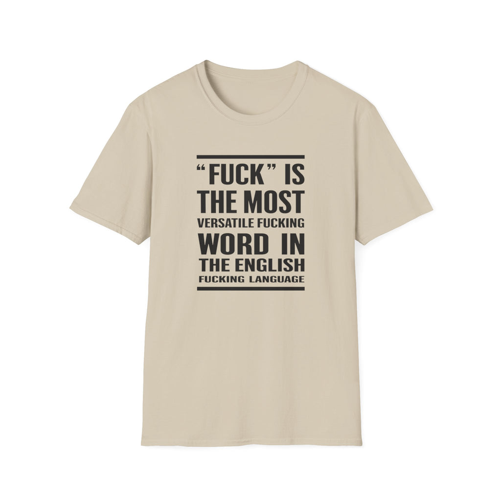 Funny Sarcastic Unisex Softstyle T-Shirt, Adult Humor Tee Birthday christmas Gifts, Funny Swear Words, Offensive Shirt, Rude Graphic Tee