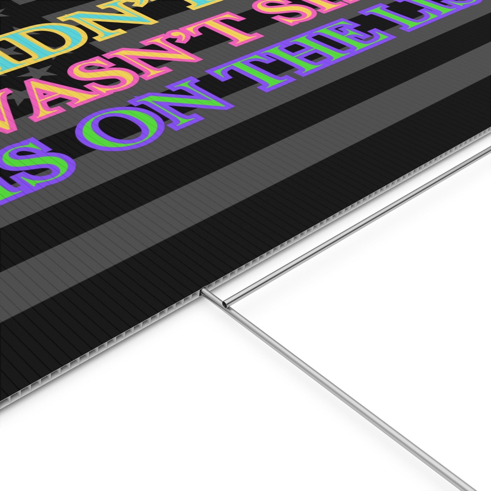 Political Rights Activists Plastic Yard Sign, Anti Trump, Equality No Kings, Resist, Protest Sign, Social Justice Yard Decor, Activist Gift,