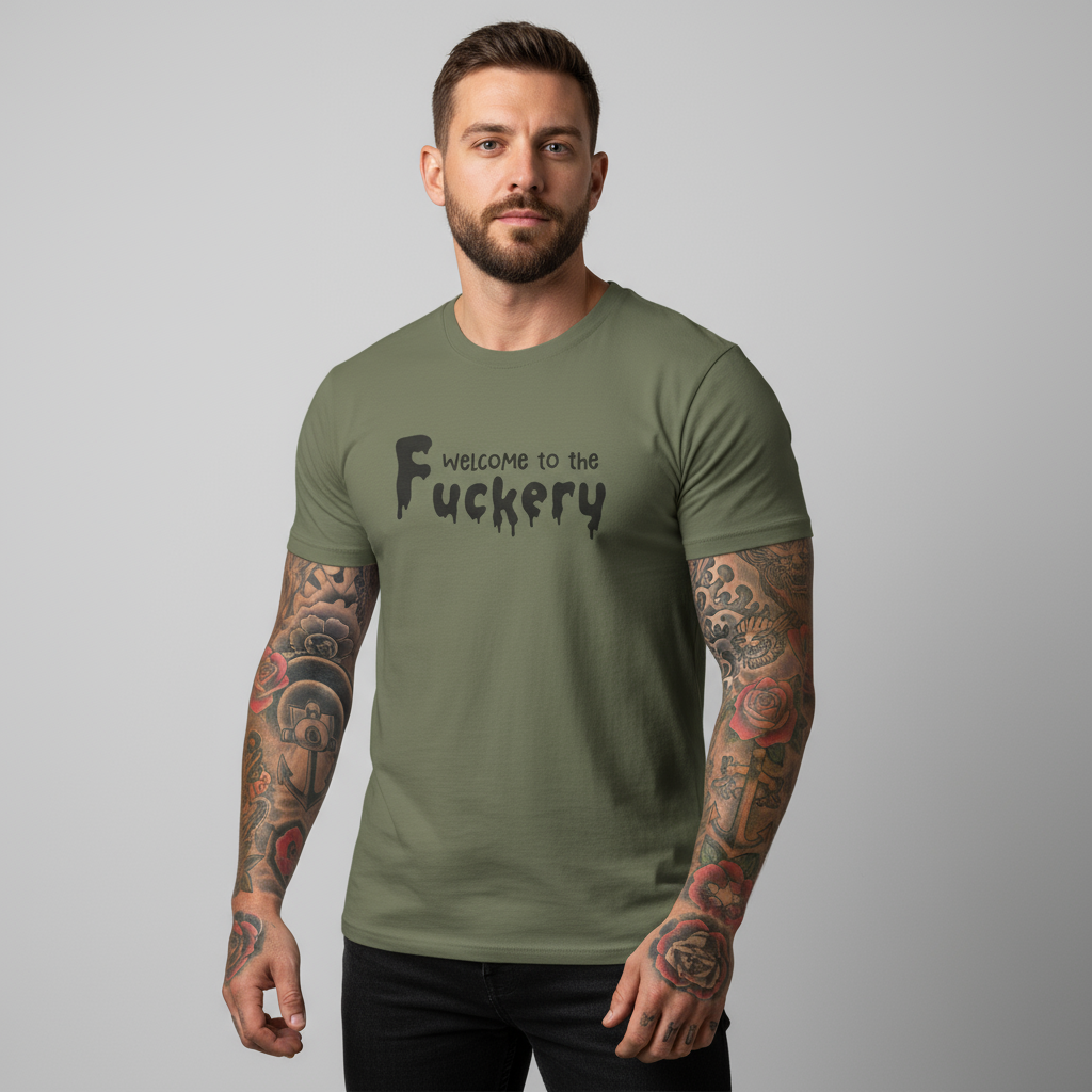 Funny Adult Humor Unisex Softstyle T-Shirt, Sarcasm Tee Shirt Gift, Fuckery Quote Top, Men Women Clothing, Novelty Apparel
