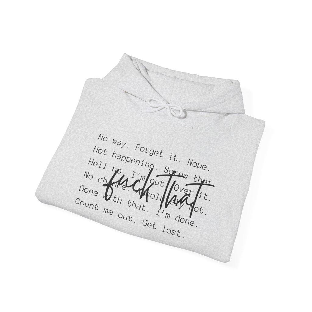 Not Dealing With Your Problems Unisex Hoodie - Trending Mental Health Sweatshirt, Cute Font Gift Idea, Cozy Pullover Jumper, Anxiety