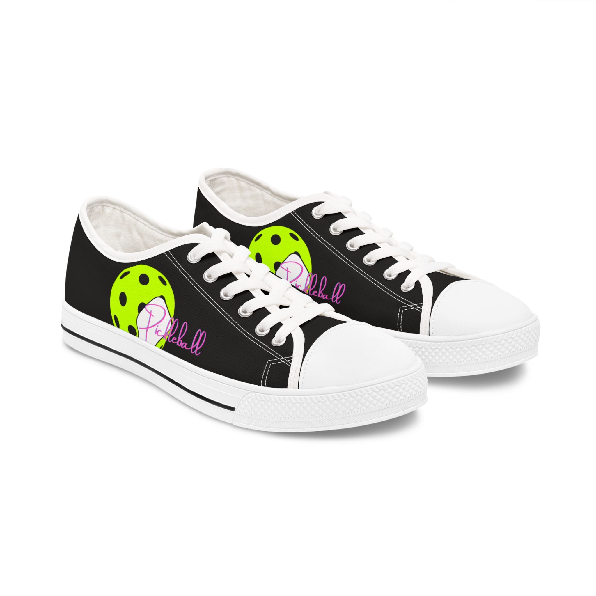 Pickleball Sneakers, Gift for Pickleball Lover, Women's Athletic Shoes, Sports Gift, Low Top Sneakers Trending Design Gifts