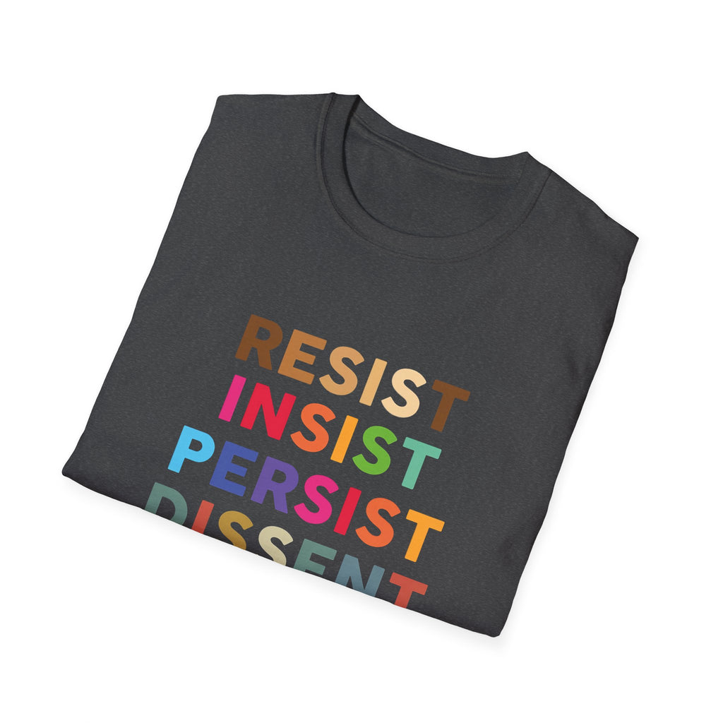 Unisex Softstyle T-Shirt - Anti Trump Resist Rights Activists, Political Tee, Protest Shirt, Activist Apparel, Liberal Tshirt, Social