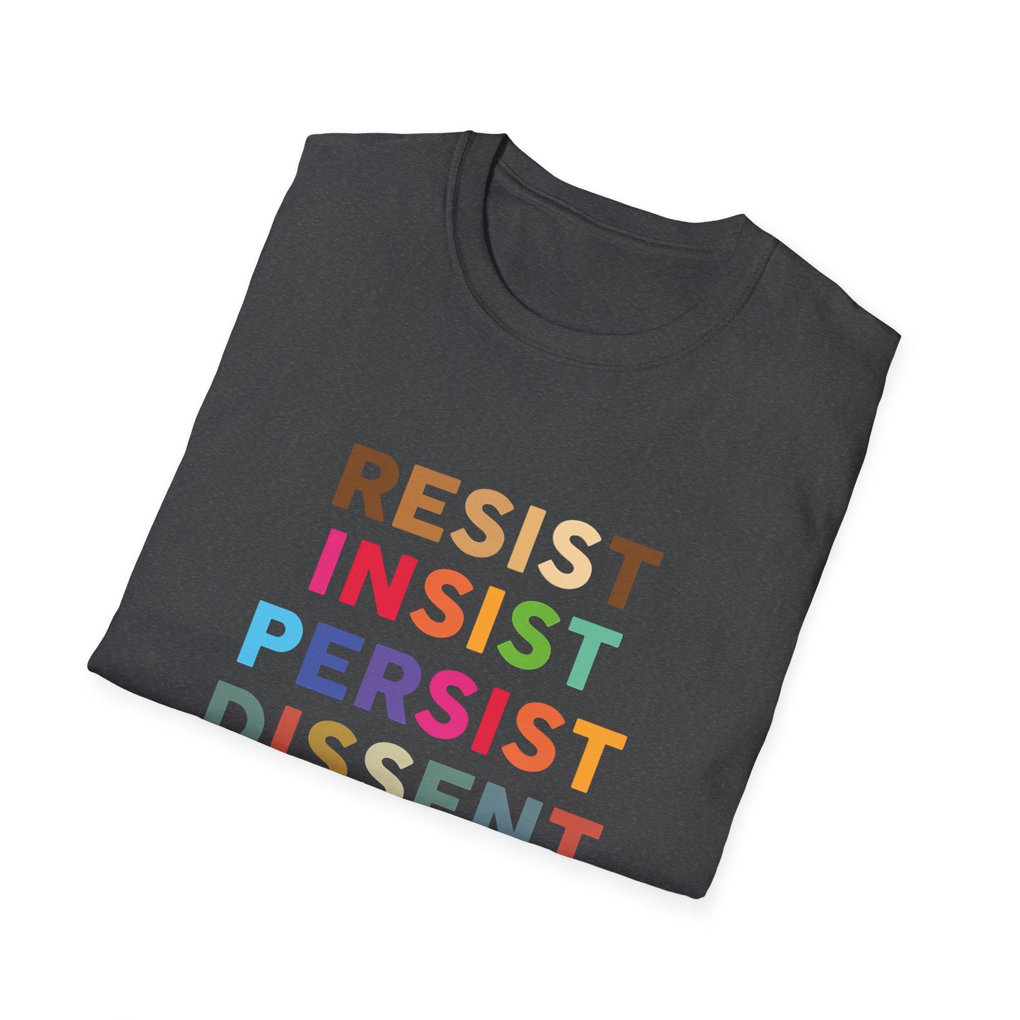 Unisex Softstyle T-Shirt - Anti Trump Resist Rights Activists, Political Tee, Protest Shirt, Activist Apparel, Liberal Tshirt, Social