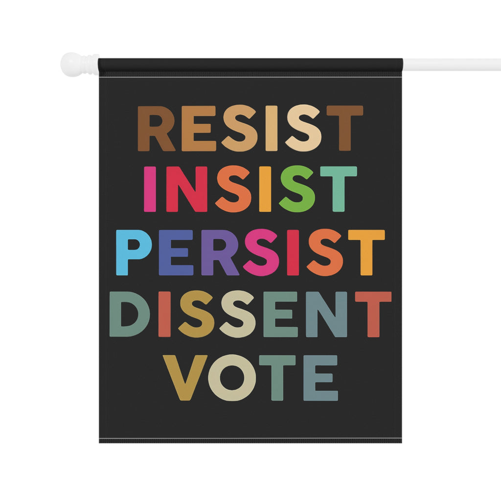 Banner, Anti Trump, Resist Protest Save Democracy Rights Activists, Garden Flag, House Decoration, Outdoor Sign, Protester Gift, Political